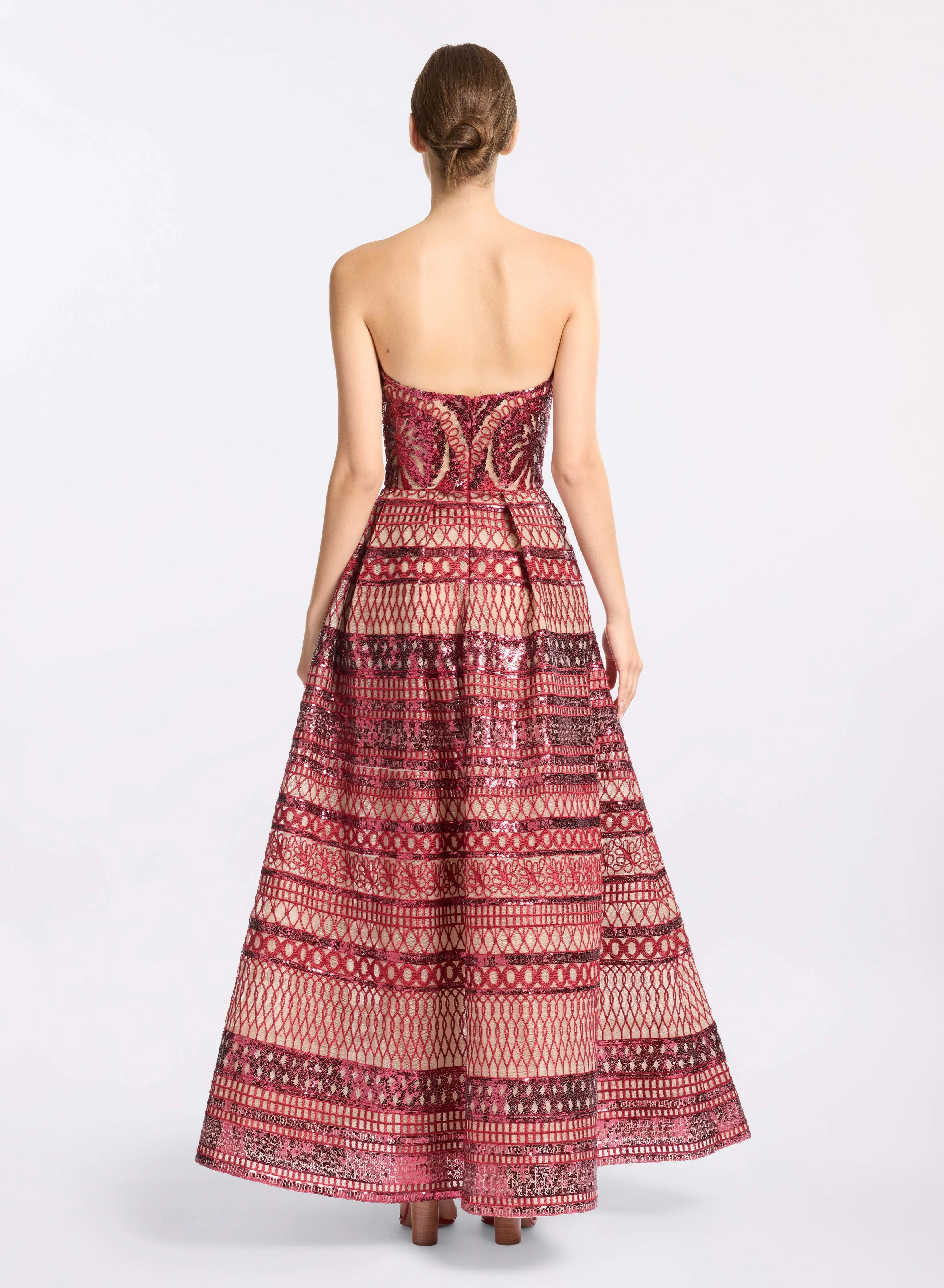 Heart-Shaped Embroidered Dress sold by Elie Saab product image thumbnail 2