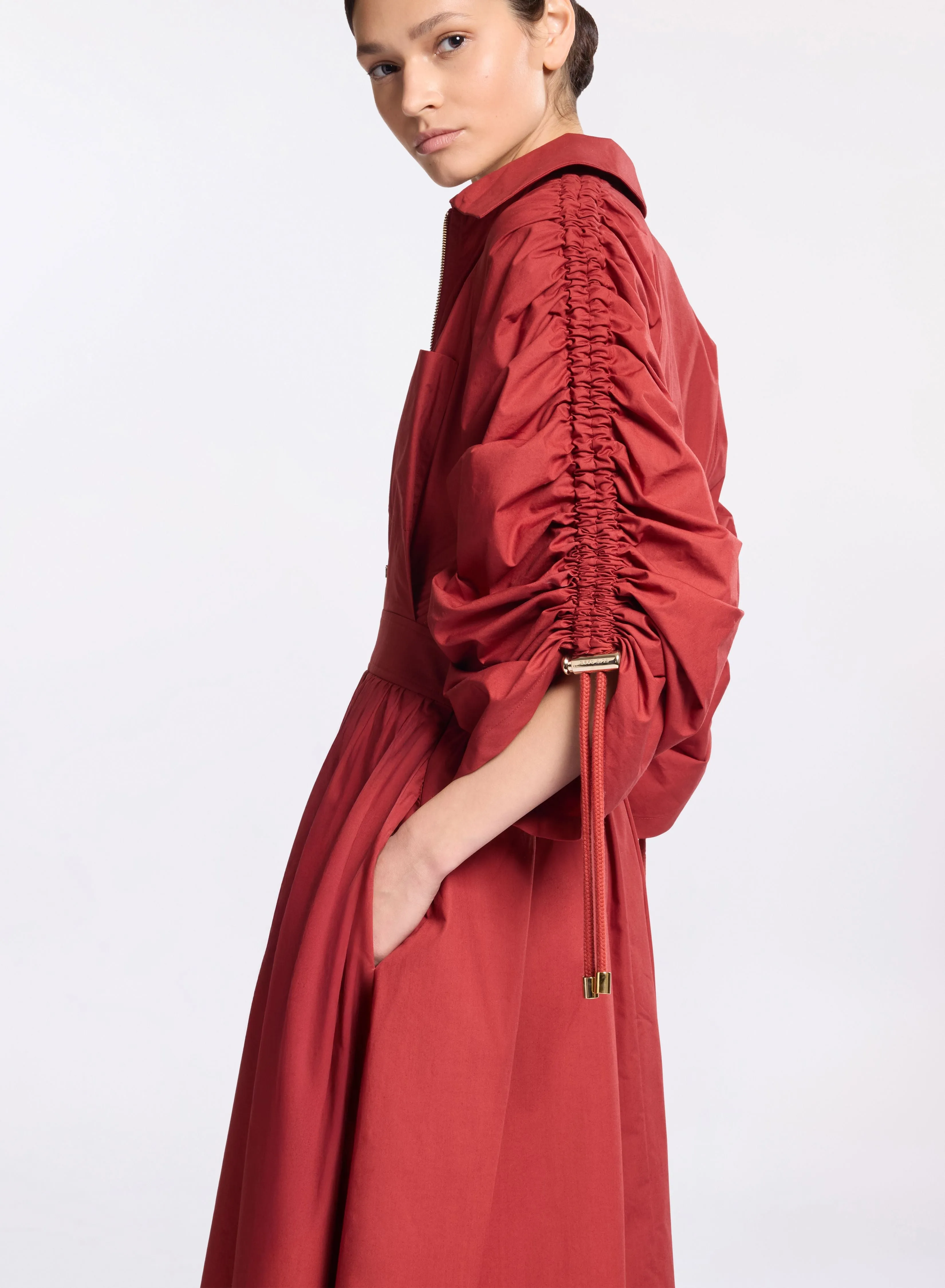 Poplin Cotton Dress sold by Elie Saab product image thumbnail 3