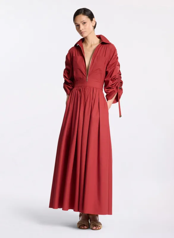 Poplin Cotton Dress sold by Elie Saab