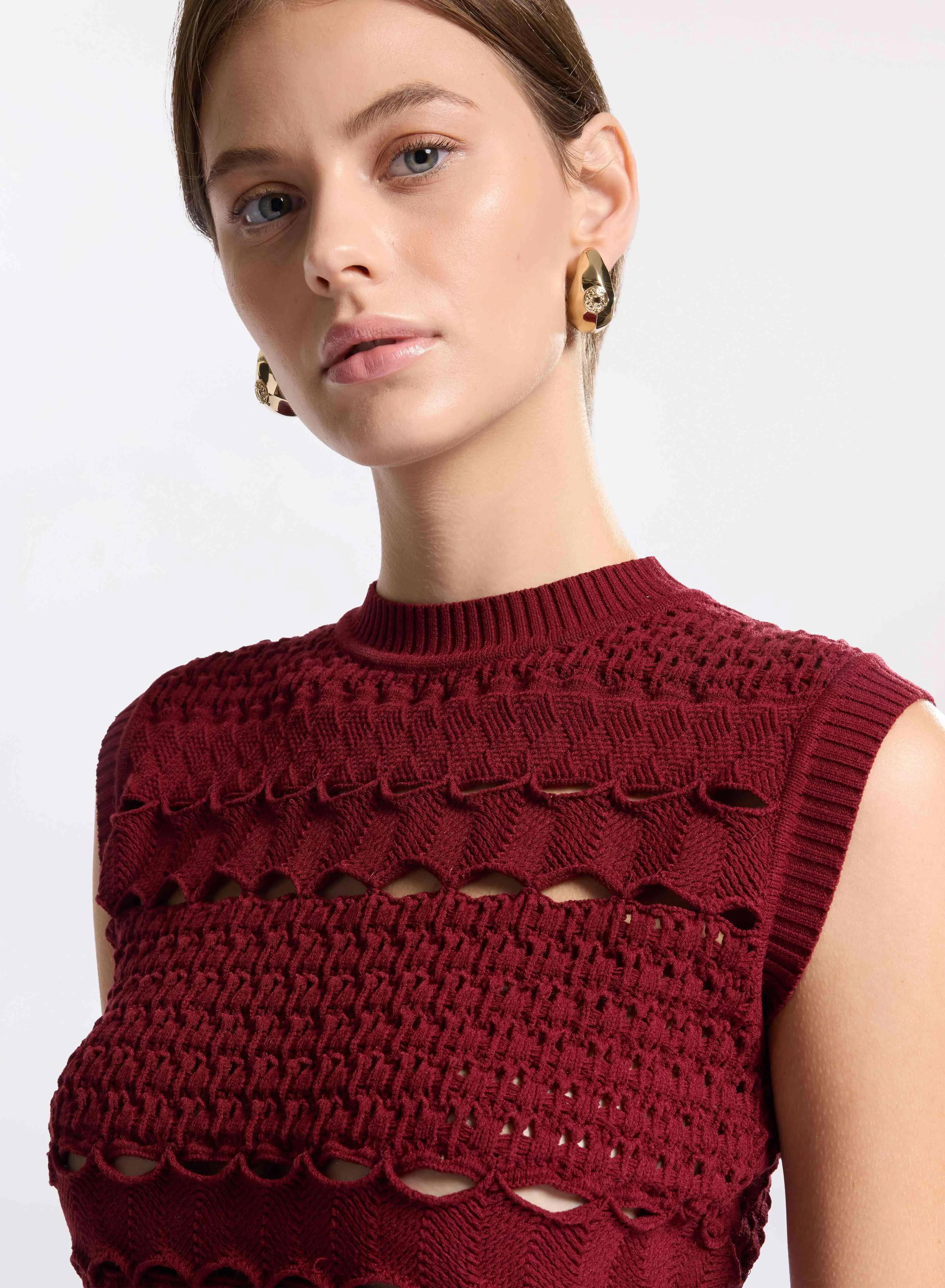 Cut-Out Knit Top sold by Elie Saab product image thumbnail 4