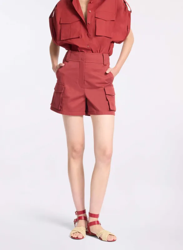 Gabardine Shorts sold by Elie Saab