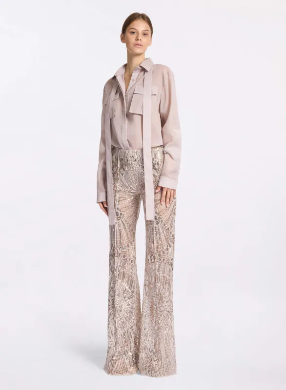 Embroidered Tulle Pants sold by Elie Saab