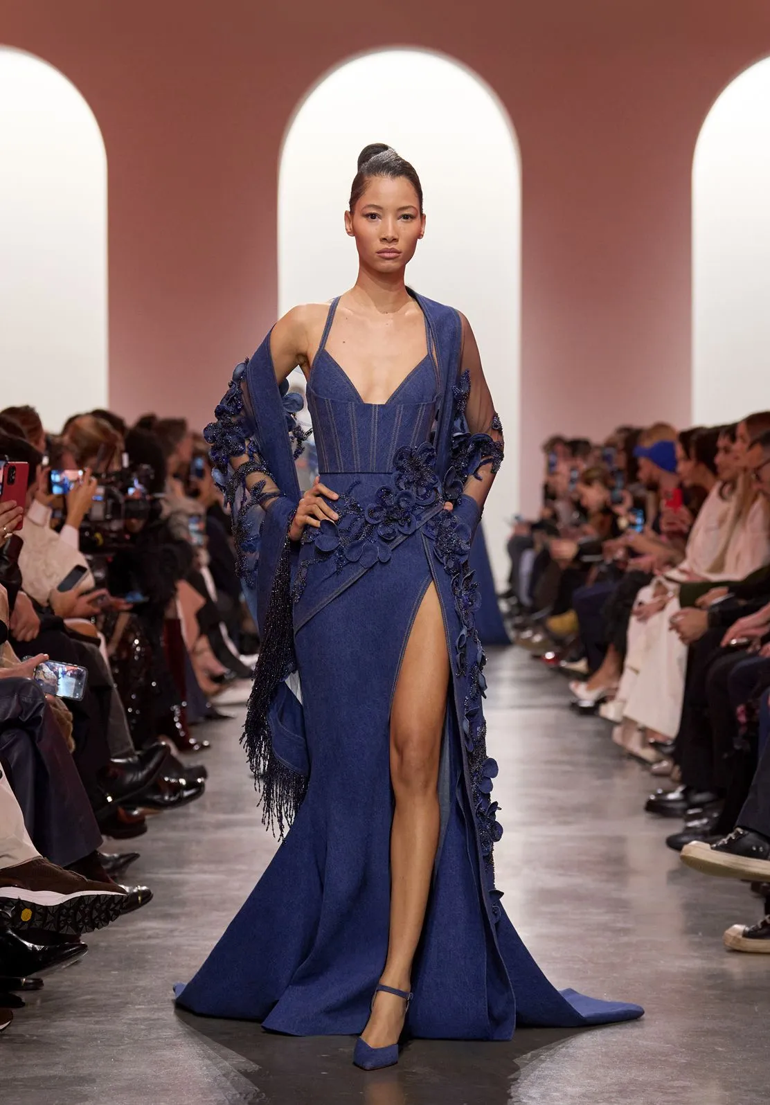 Look 55 sold by Elie Saab