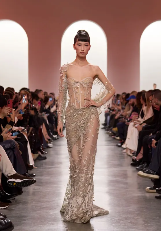Look 50 sold by Elie Saab