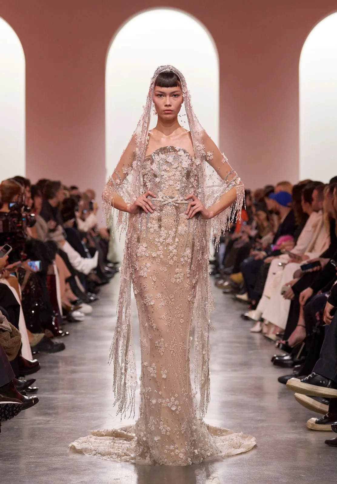 Look 40 sold by Elie Saab