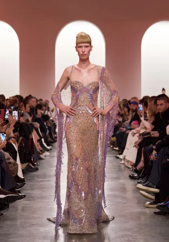 Look 39 sold by Elie Saab