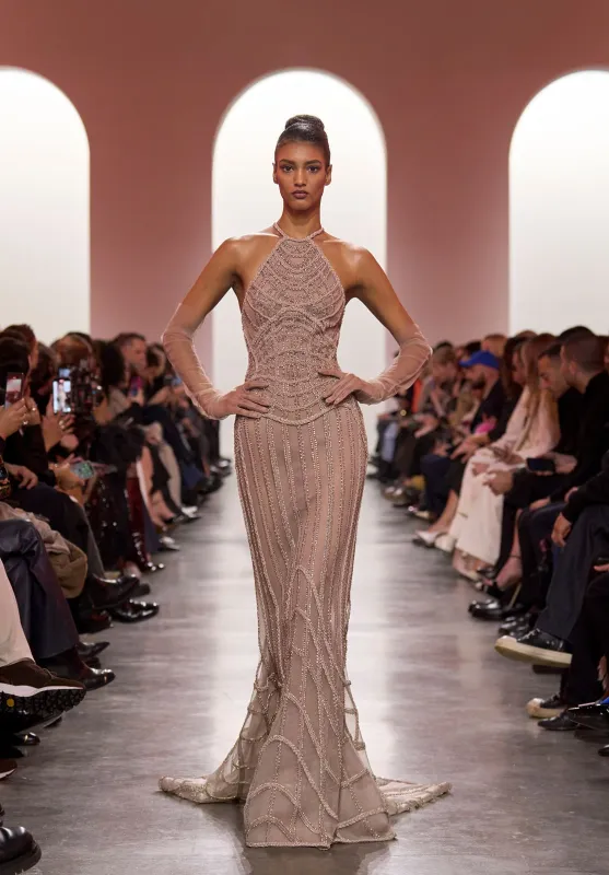 Look 30 sold by Elie Saab