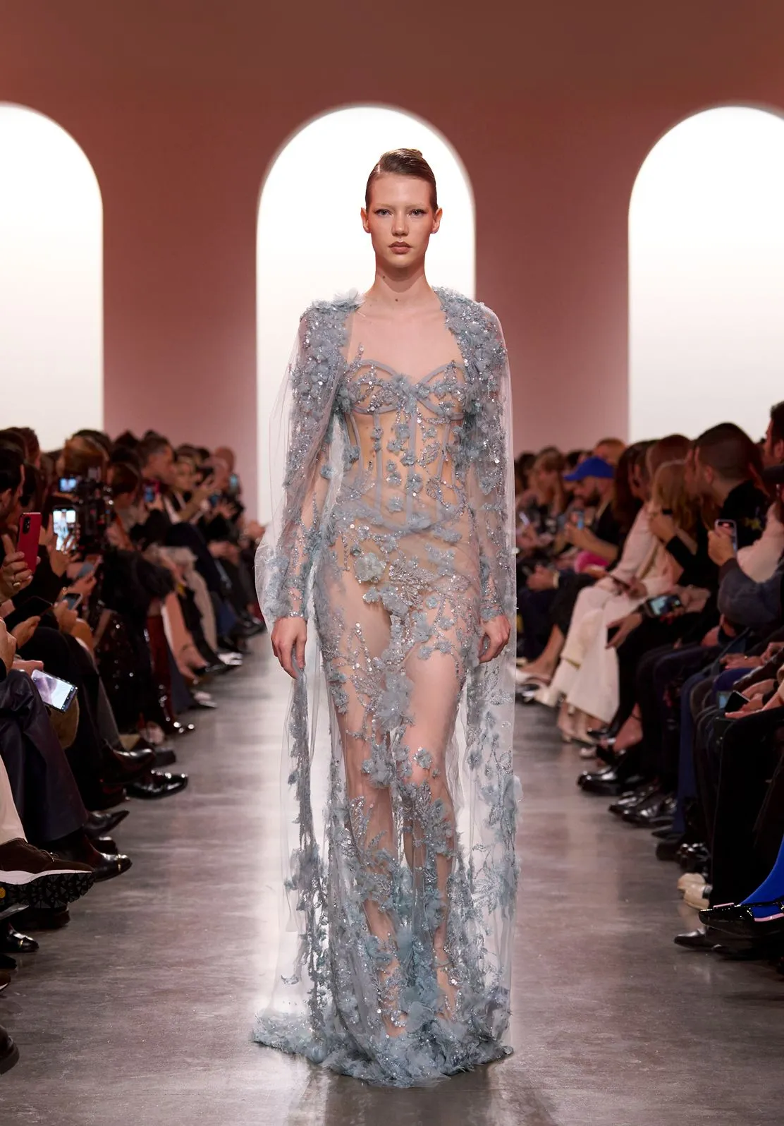Look 18 sold by Elie Saab