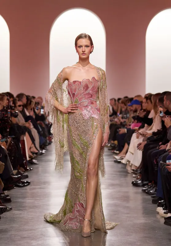 Look 12 sold by Elie Saab