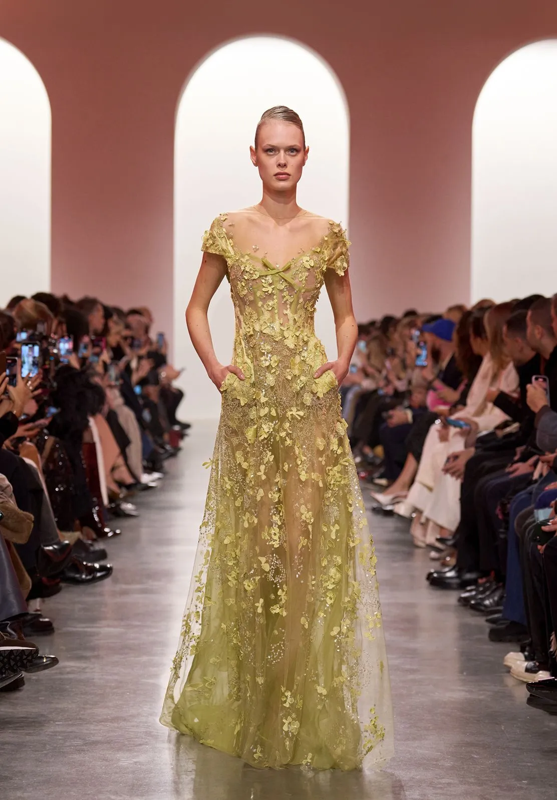 Look 11 sold by Elie Saab