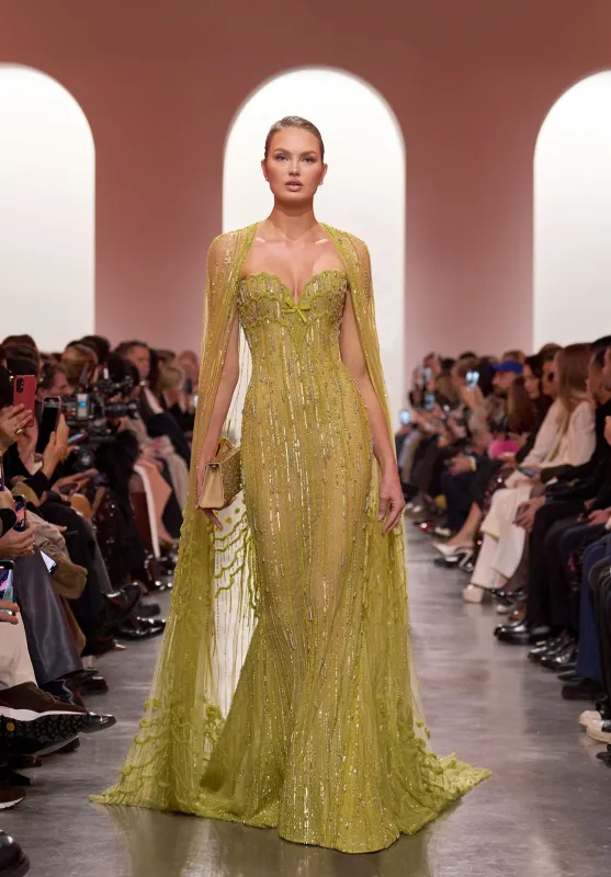 Look 10 sold by Elie Saab