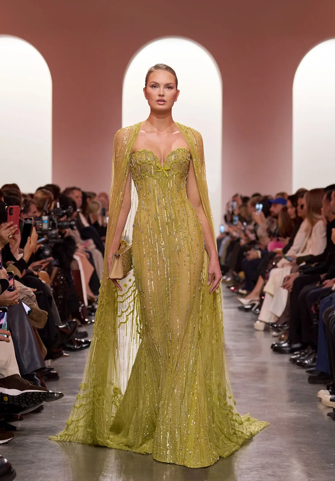 Look 10 sold by Elie Saab
