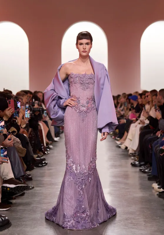 Look 9 sold by Elie Saab