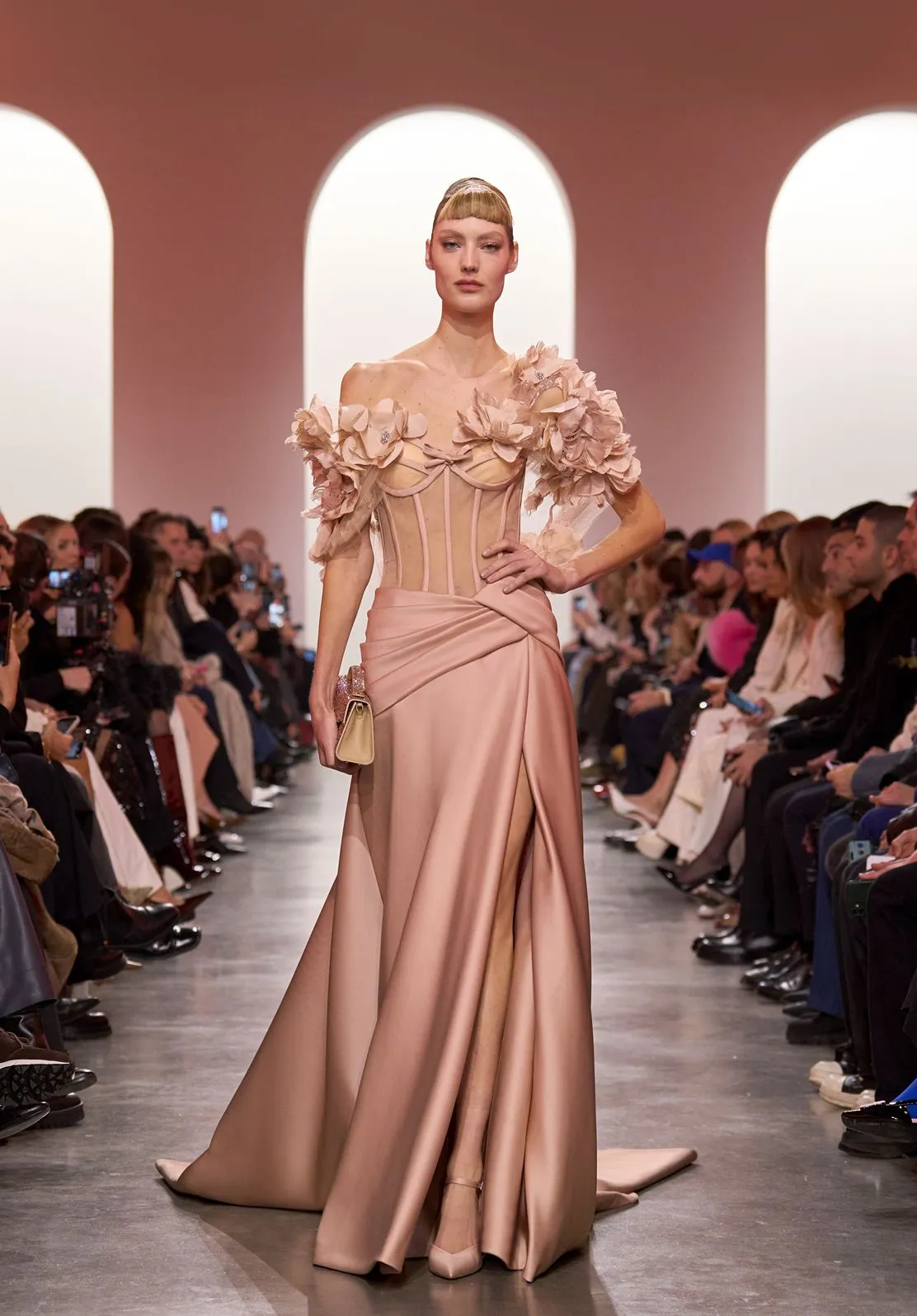 Look 6 sold by Elie Saab