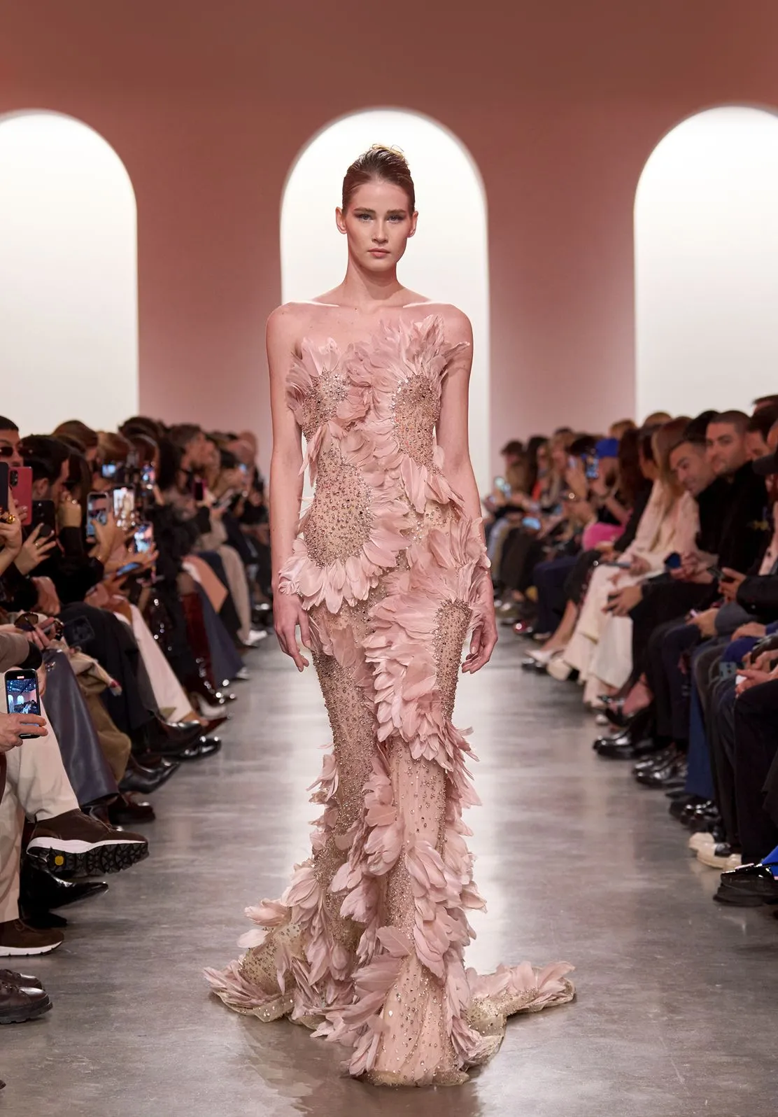 Look 4 sold by Elie Saab