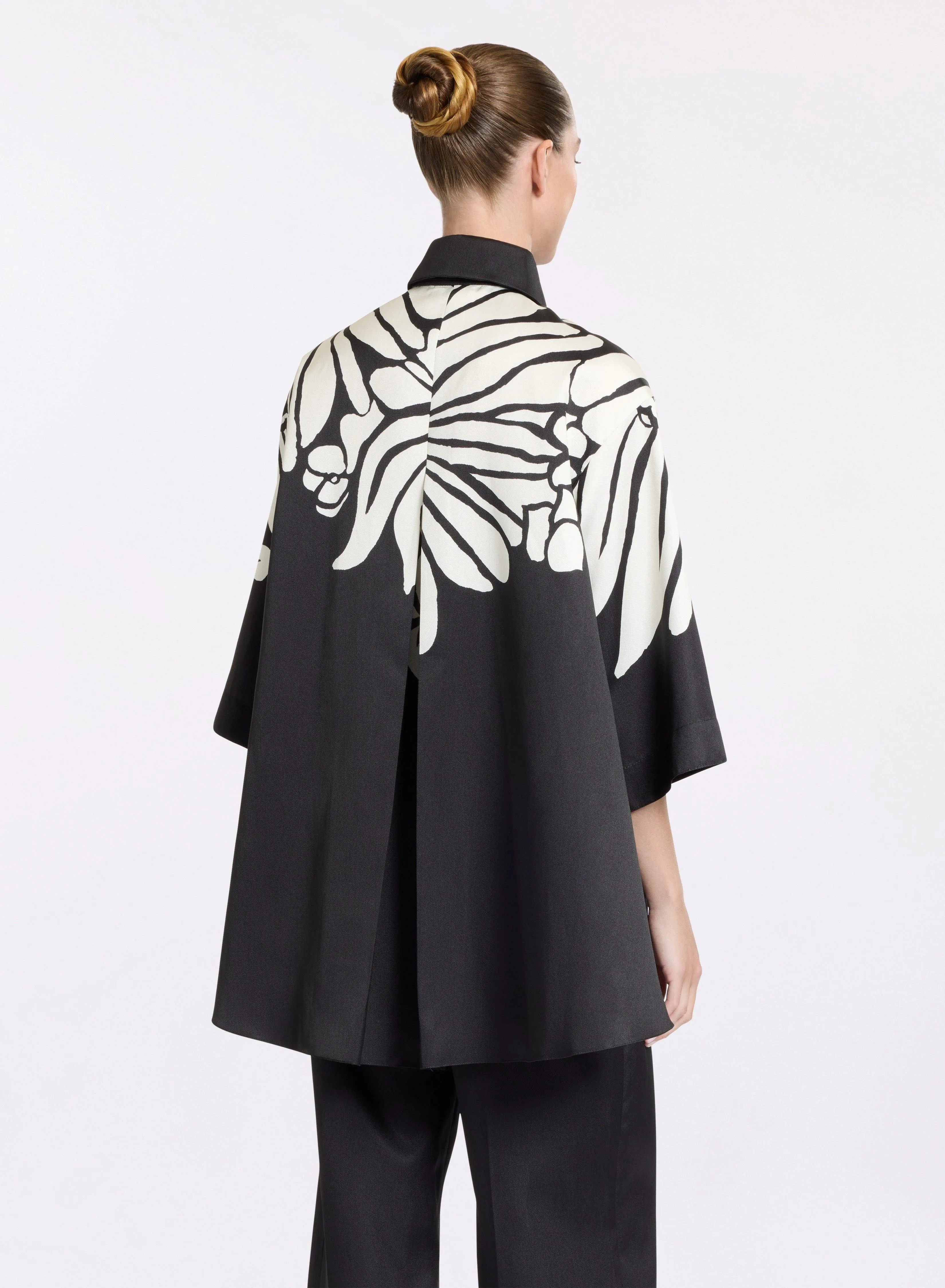 Printed Mikado Blouse sold by Elie Saab product image thumbnail 2