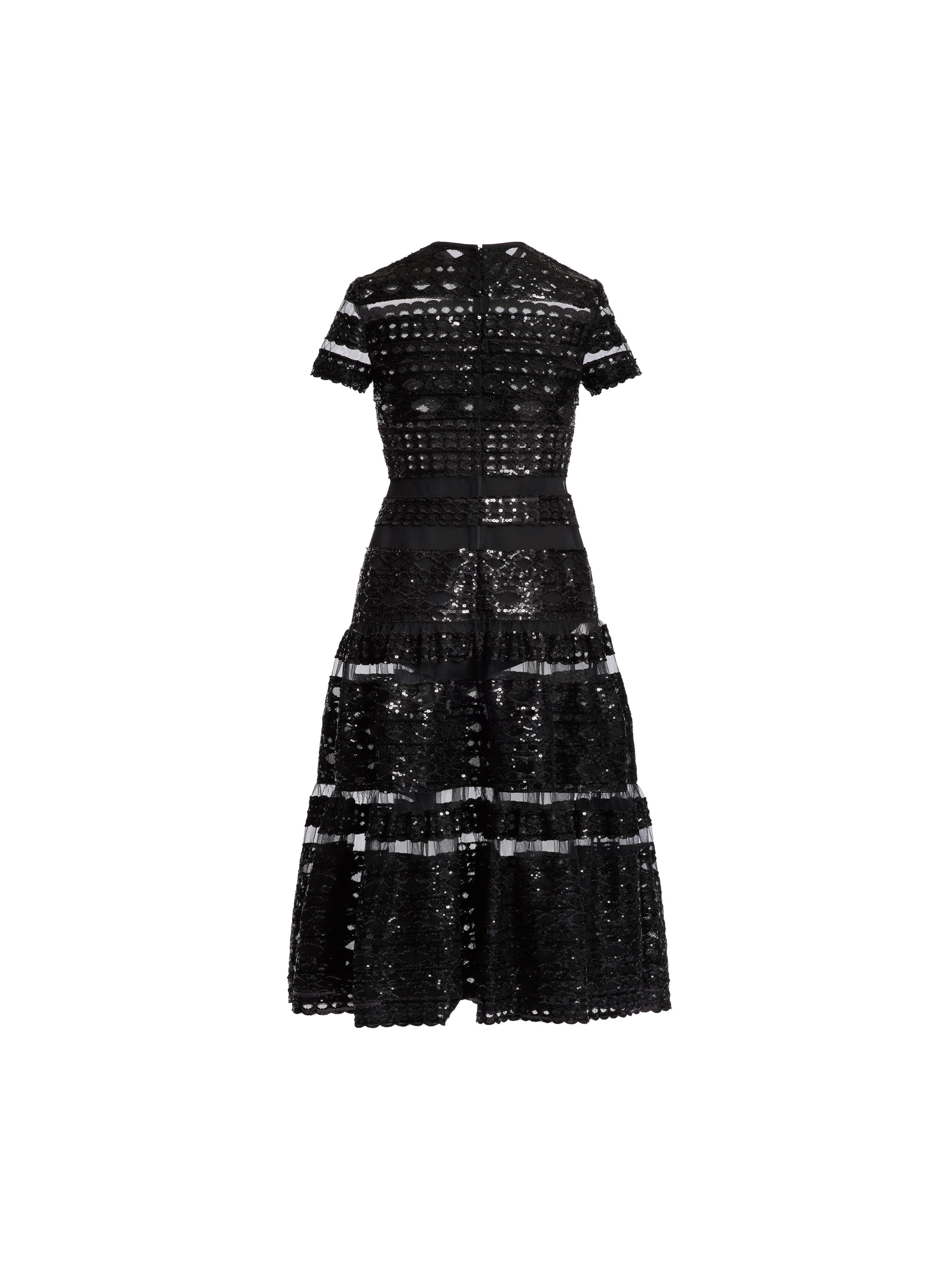 Tulle Embroidered Midi Dress sold by Elie Saab product image thumbnail 5