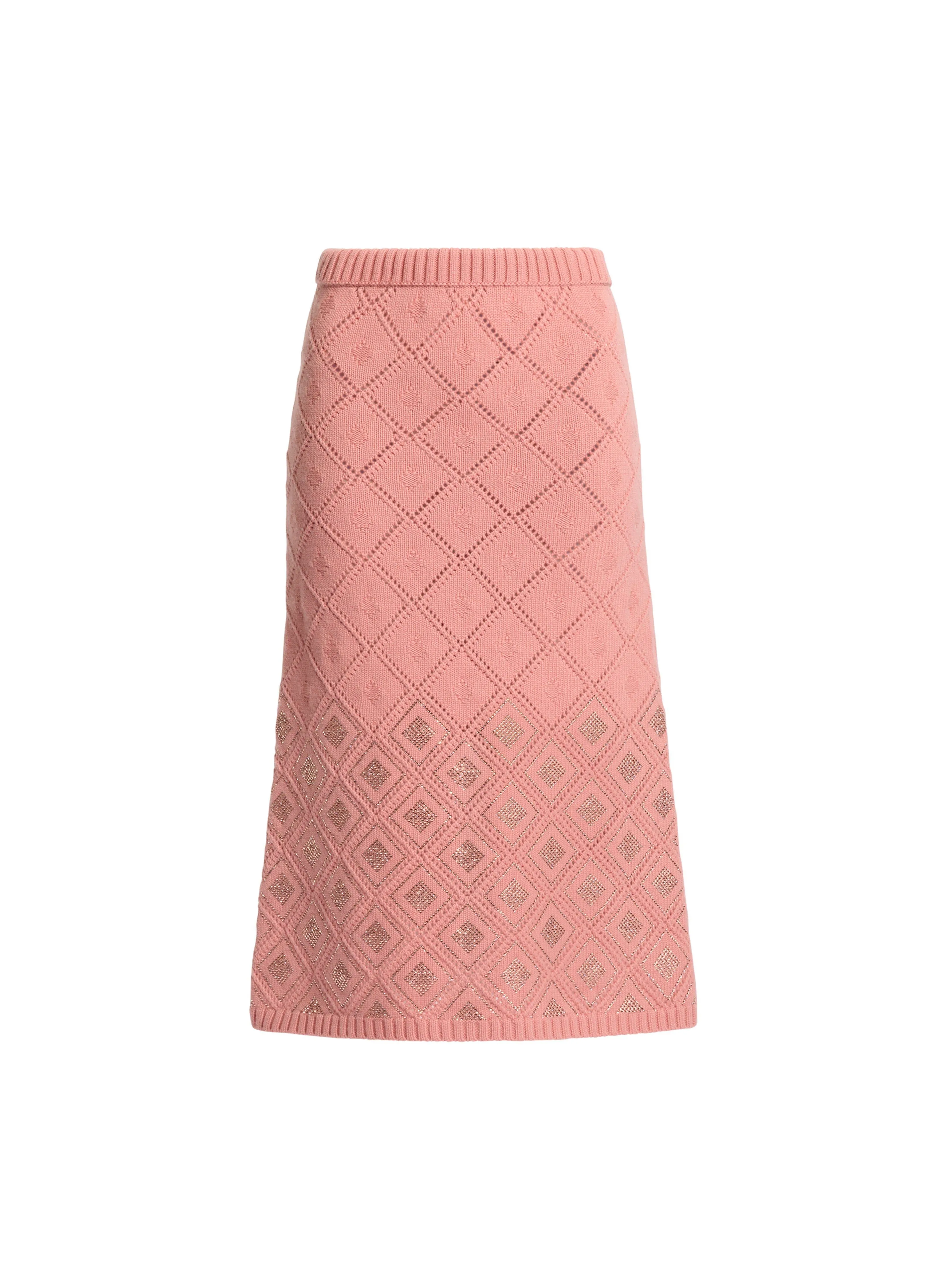 Embellished Knit Midi Skirt sold by Elie Saab product image thumbnail 5