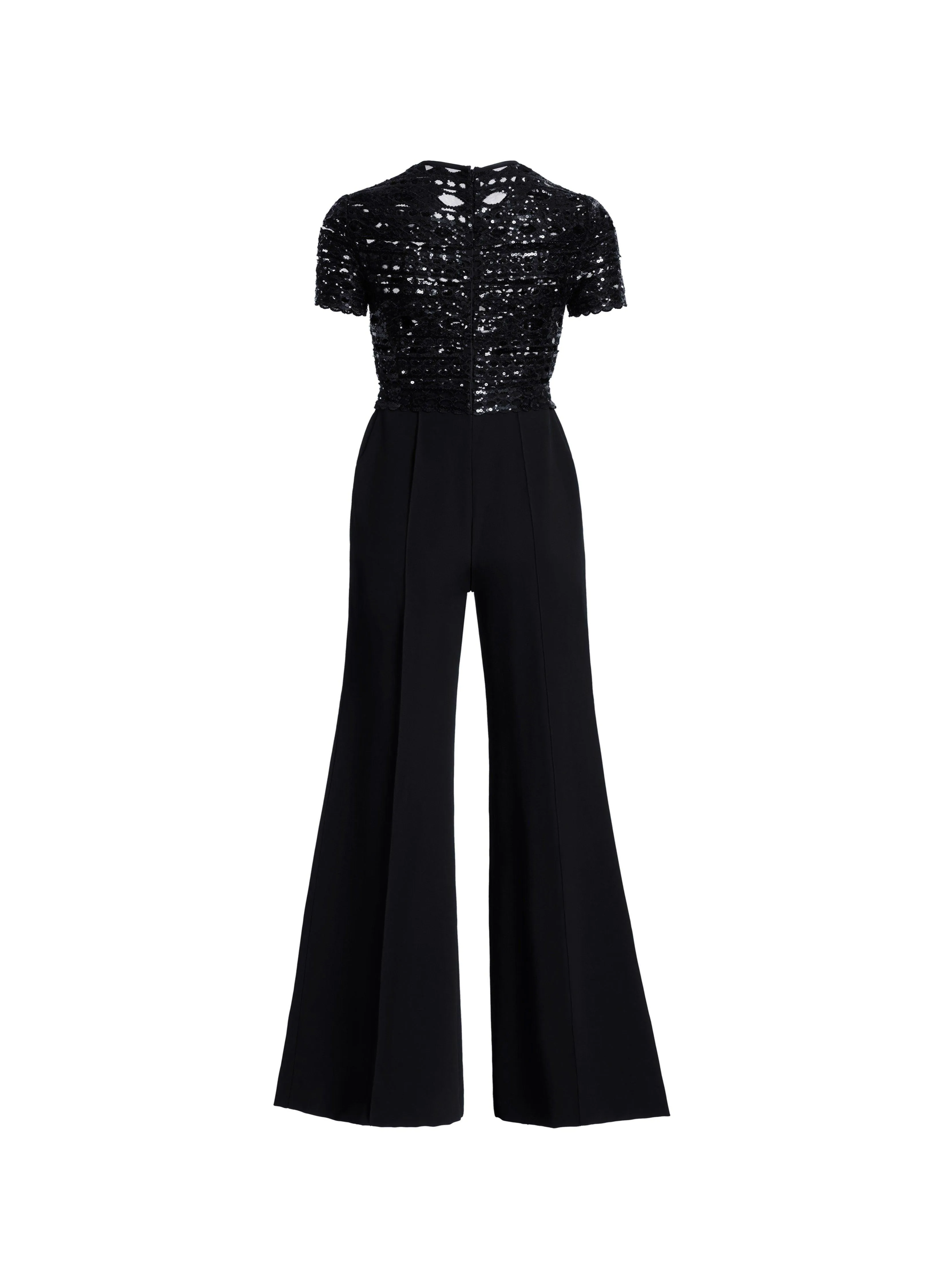 Tulle Embroidered Cady Jumpsuit sold by Elie Saab product image thumbnail 5