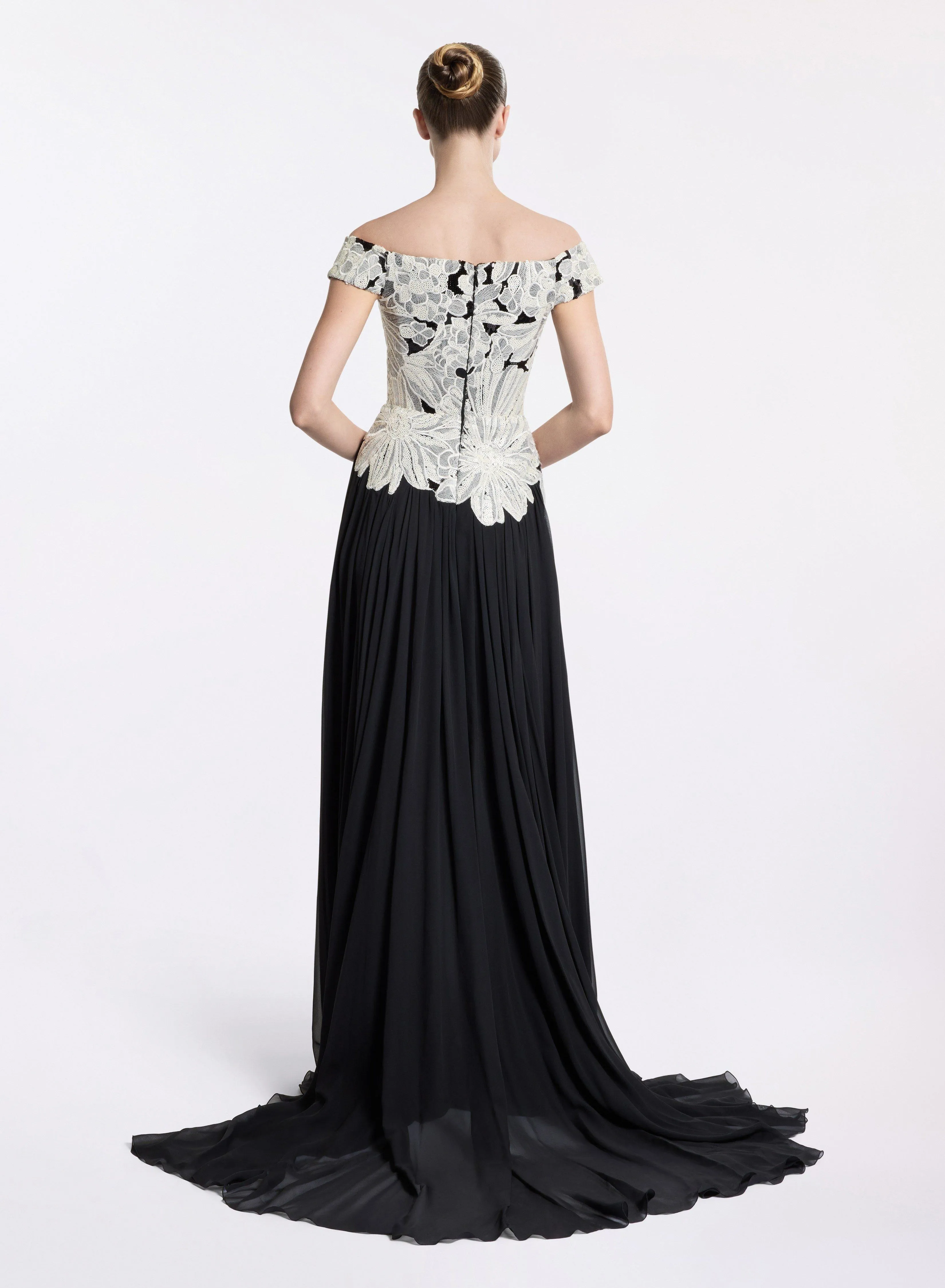 Sequin Embroidered Midi Dress sold by Elie Saab product image thumbnail 2