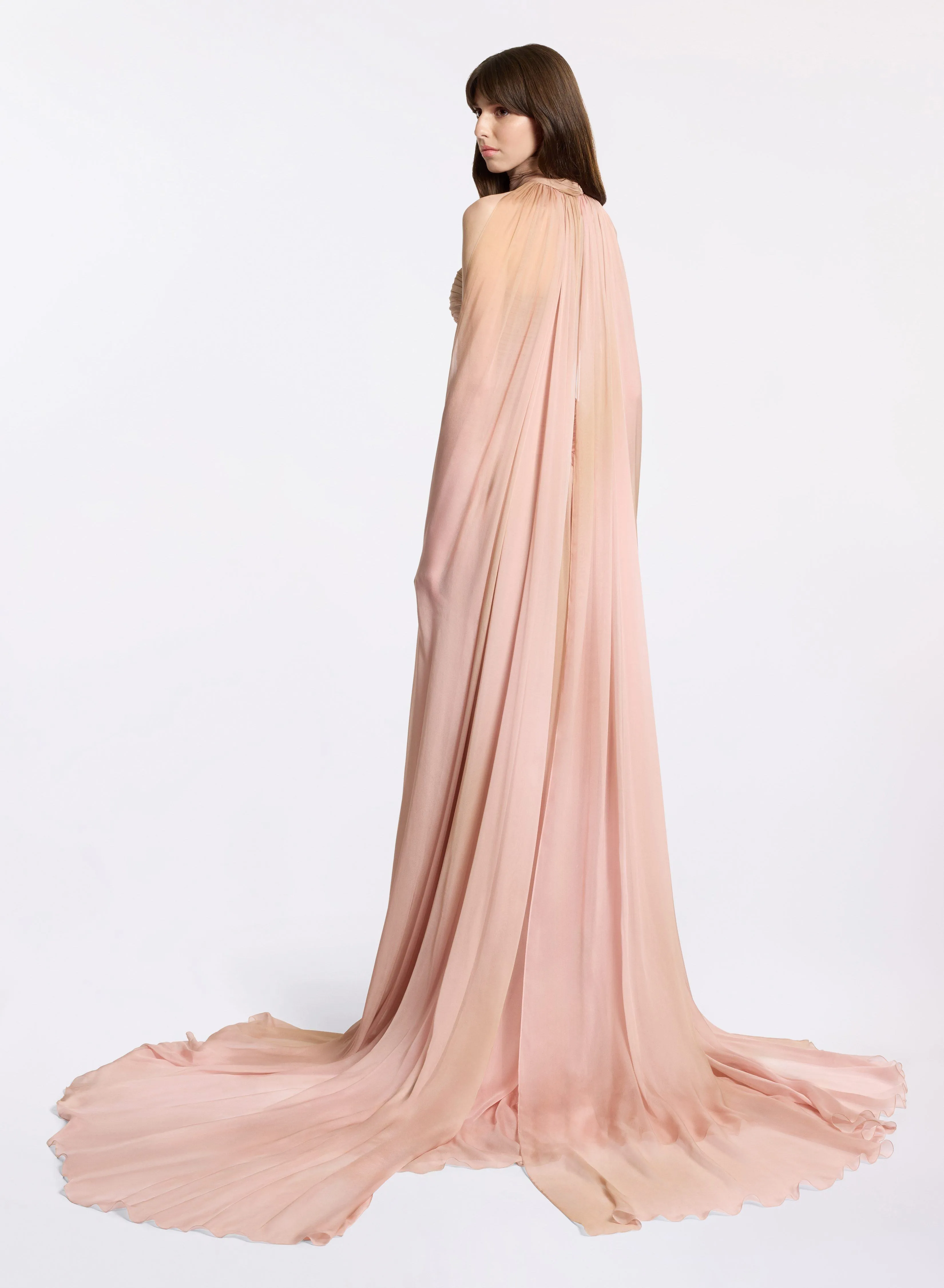 Printed Chiffon Long Dress sold by Elie Saab product image thumbnail 2