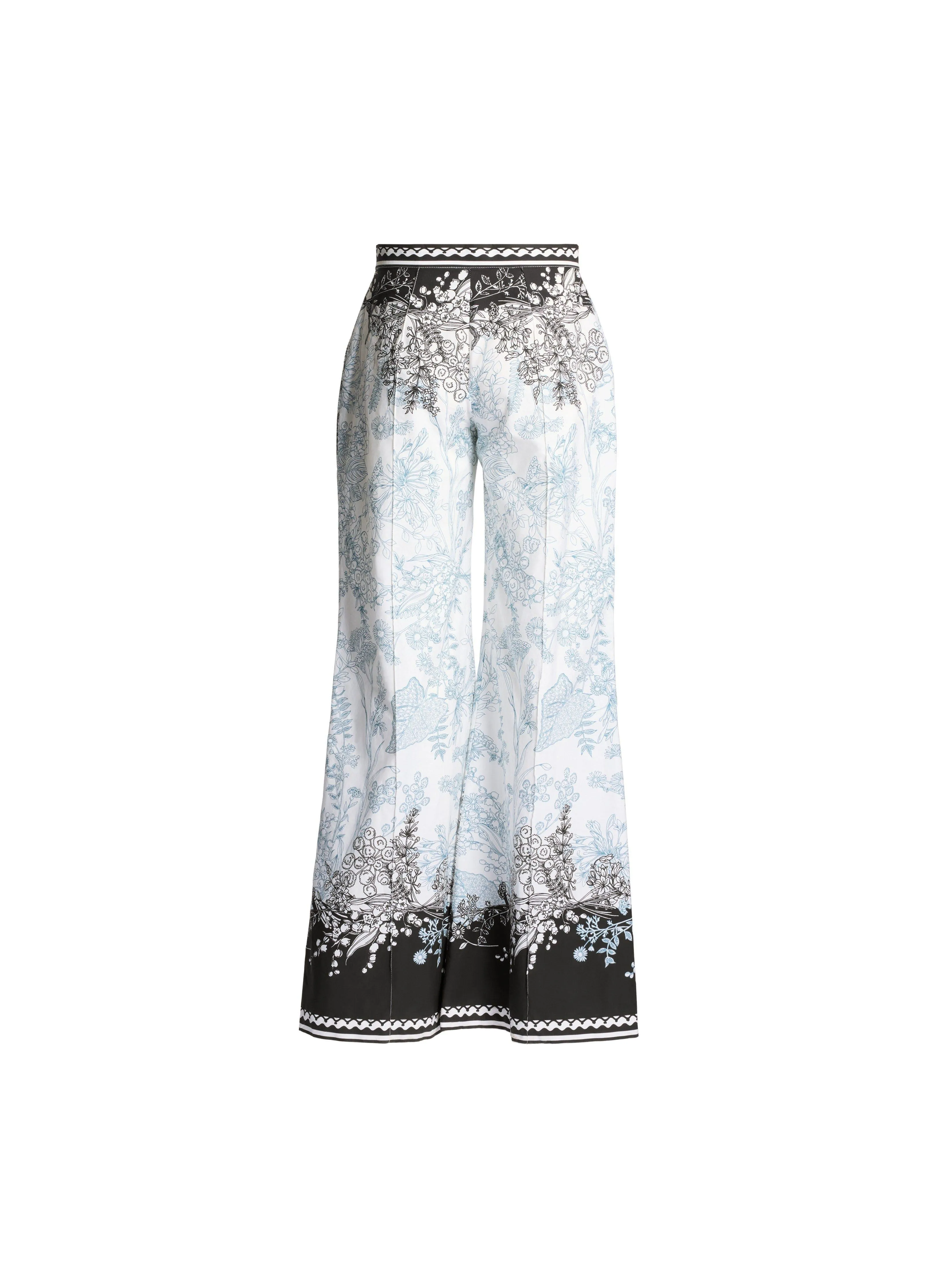Printed Cotton Pants sold by Elie Saab product image thumbnail 5