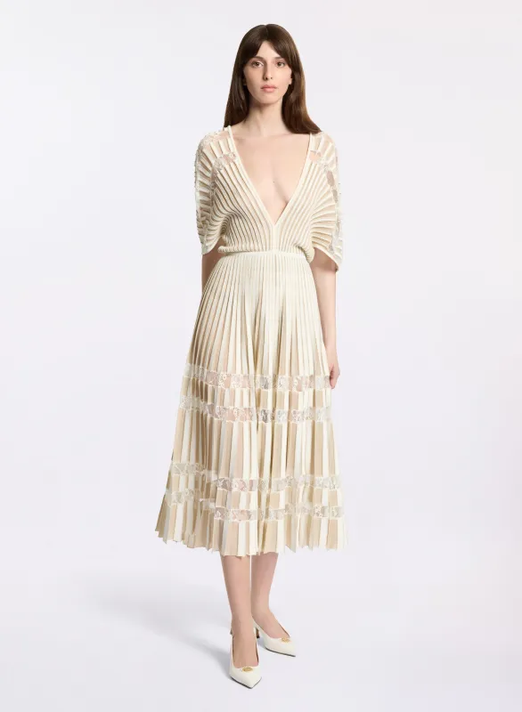 Knit Midi Dress sold by Elie Saab