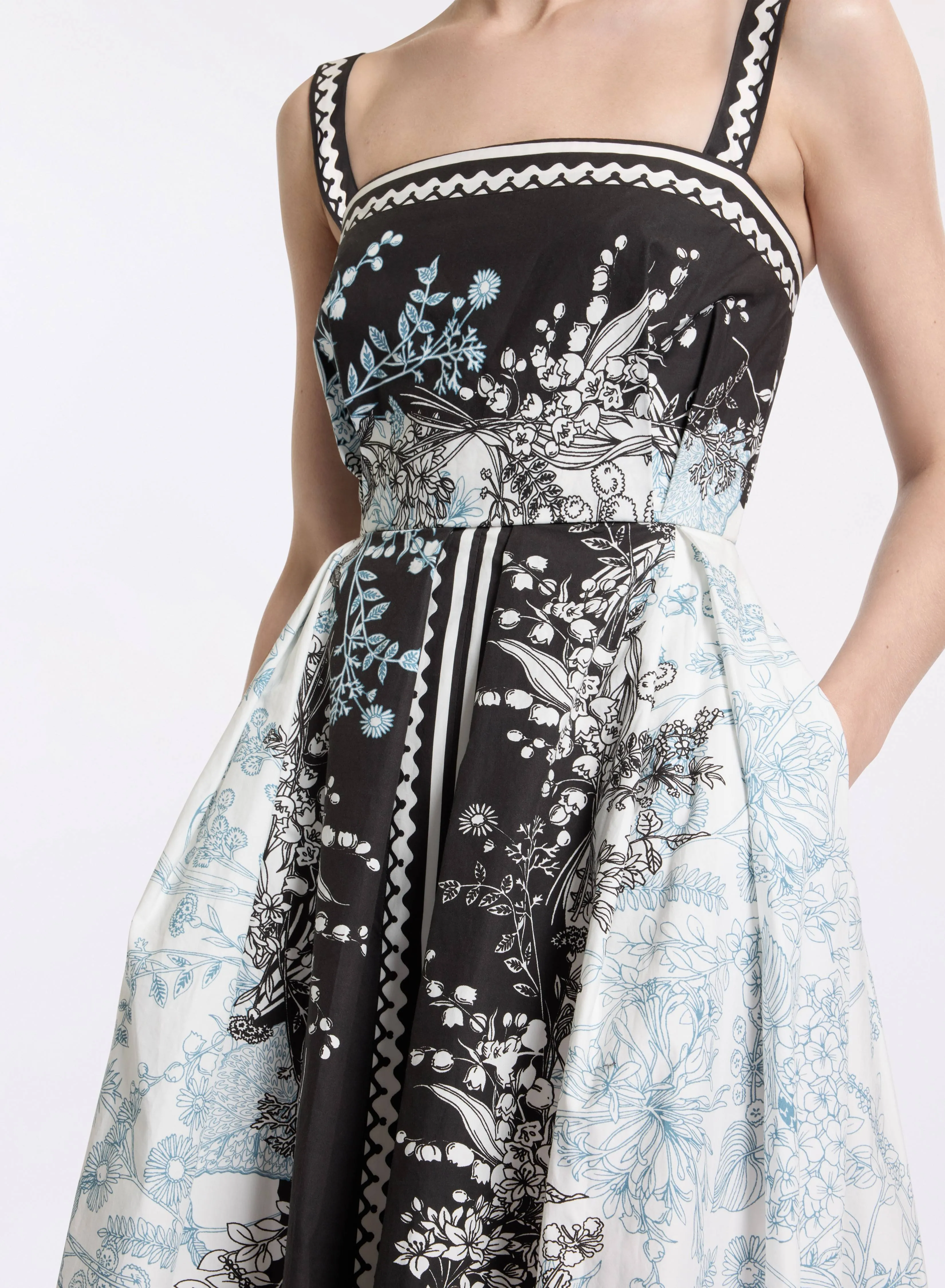 Printed Cotton Dress sold by Elie Saab product image thumbnail 3