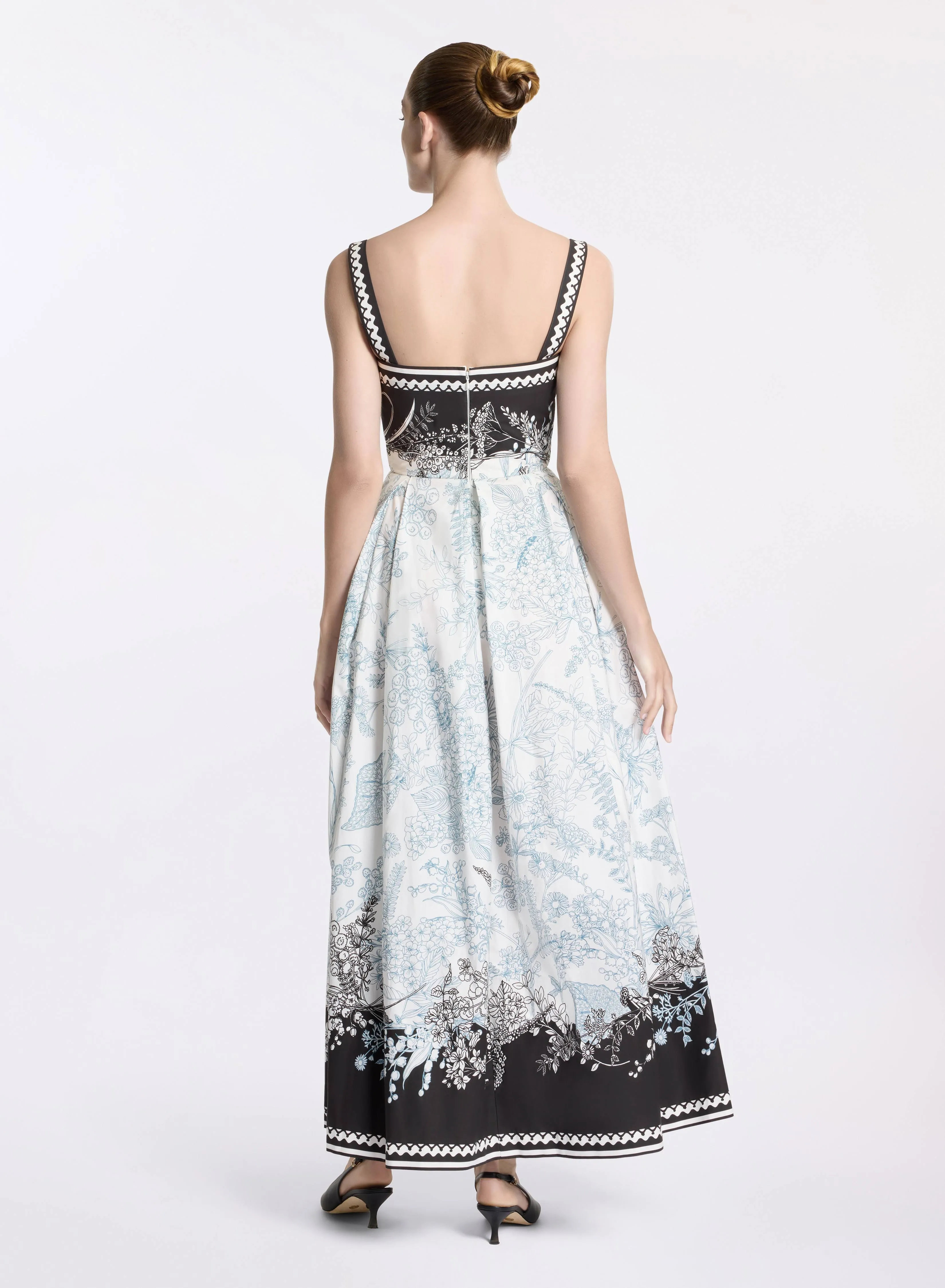 Printed Cotton Dress sold by Elie Saab product image thumbnail 2