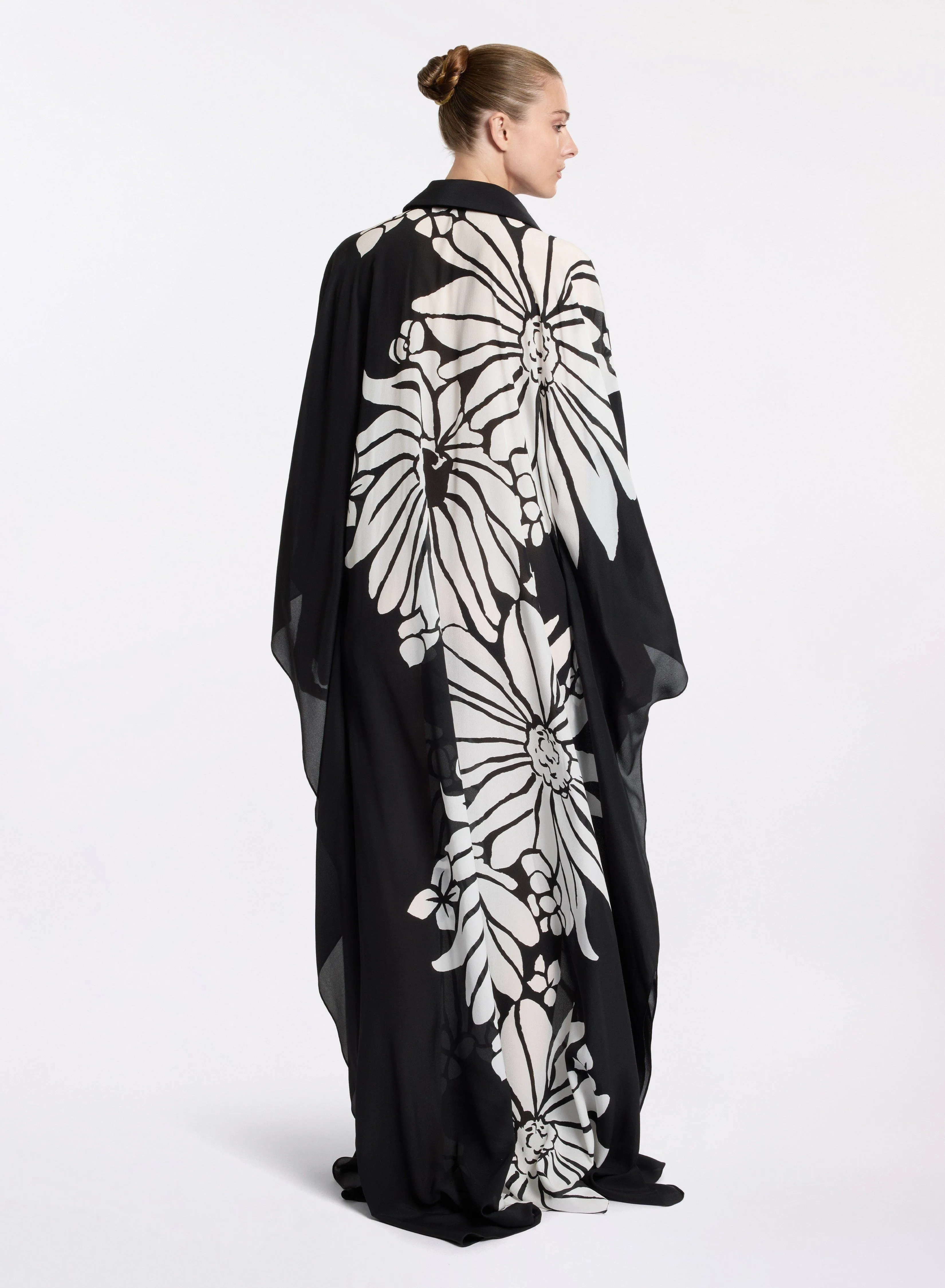Printed Silk Kaftan sold by Elie Saab product image thumbnail 2