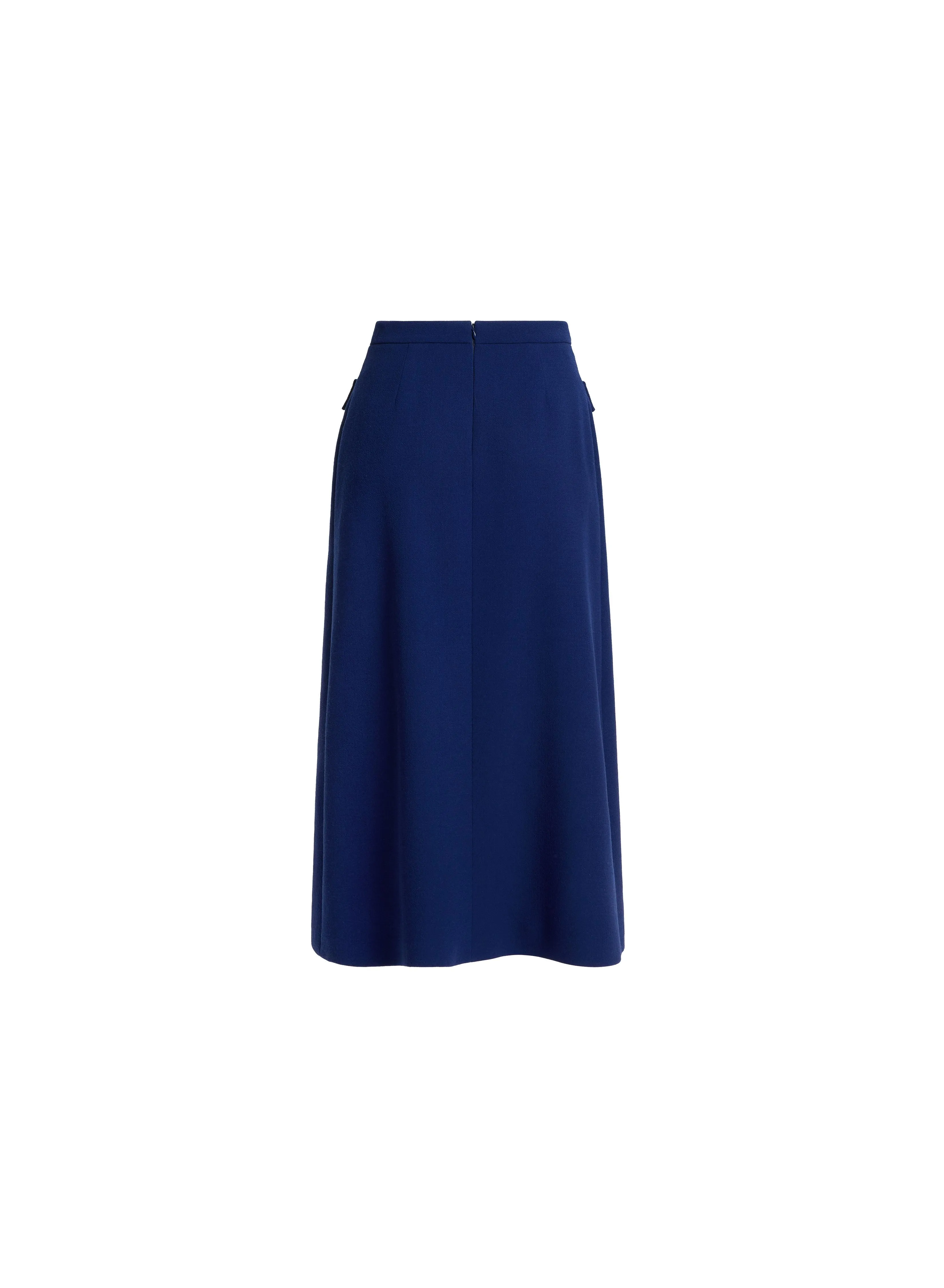 Wool Crepe Midi Skirt sold by Elie Saab product image thumbnail 5