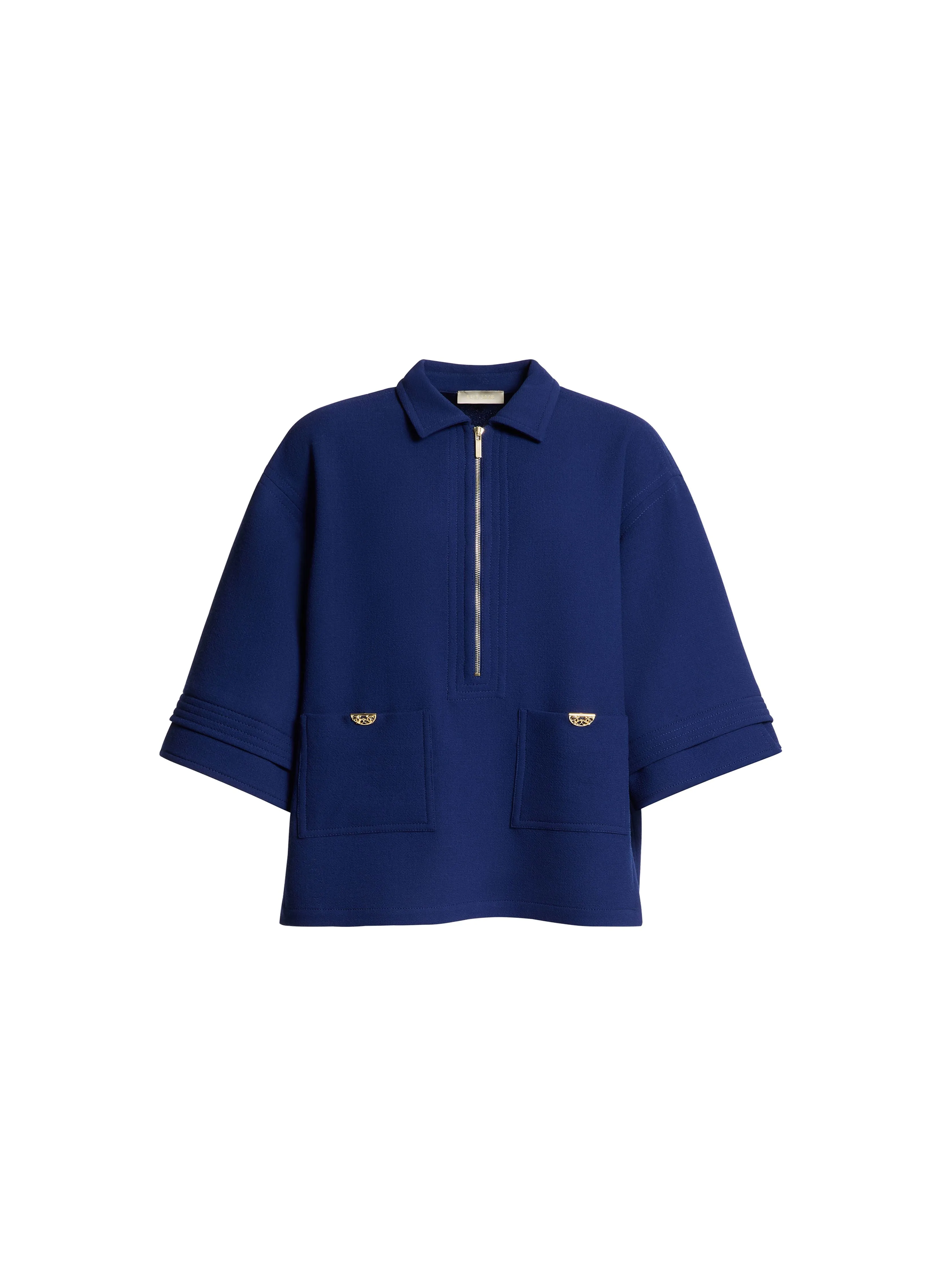 Oversized Wool Crepe Blouse sold by Elie Saab product image thumbnail 5