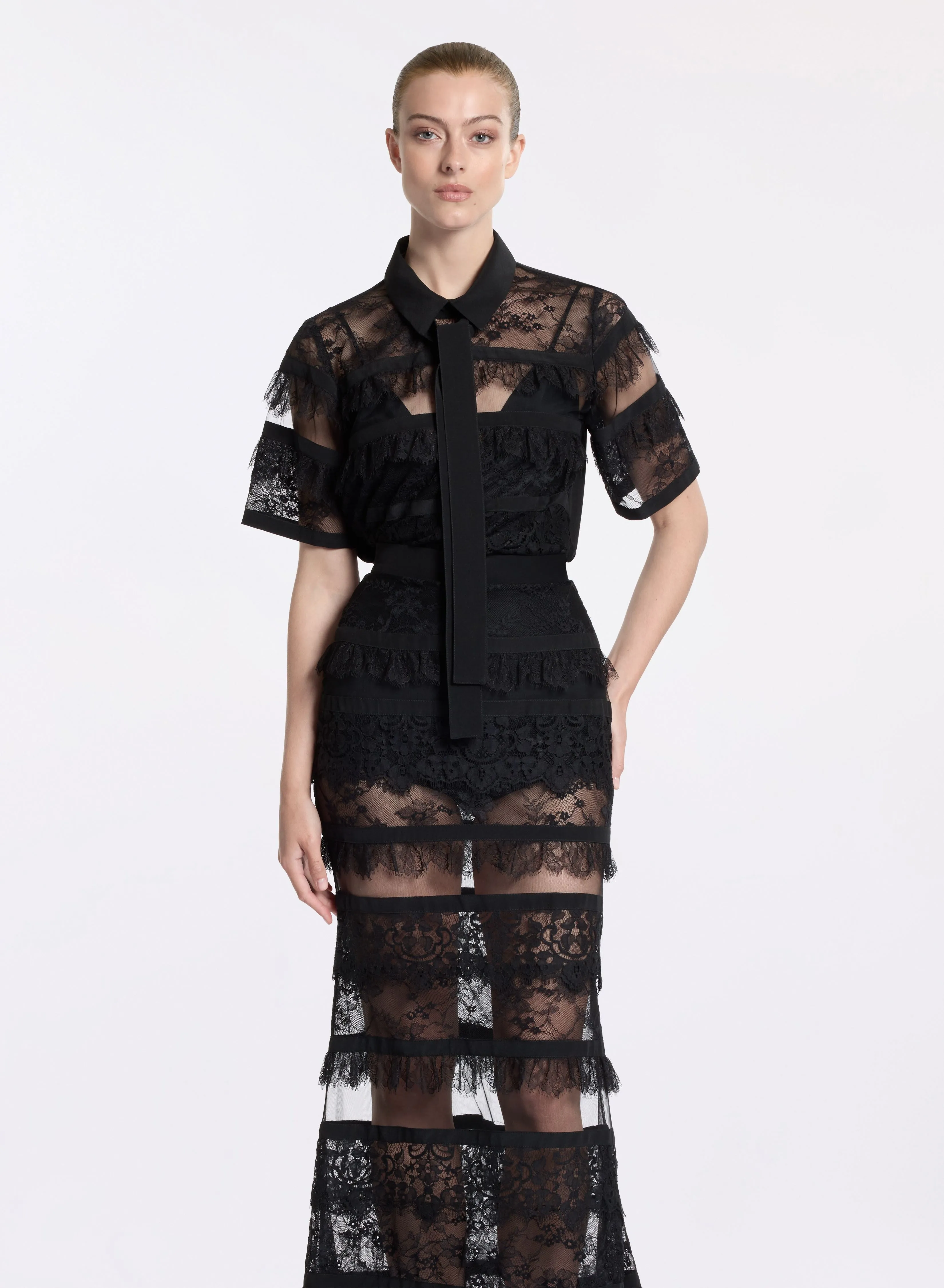 Lace Blouse sold by Elie Saab product image thumbnail 3