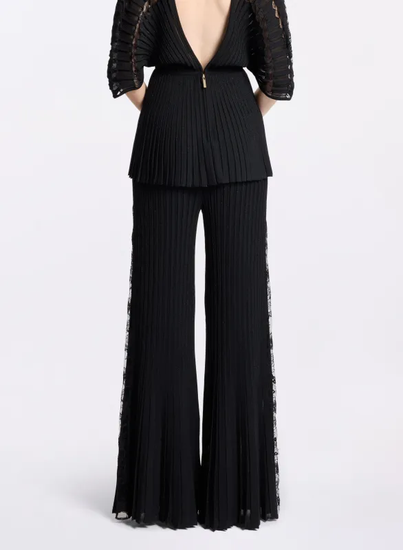 Flared Knit Pants sold by Elie Saab