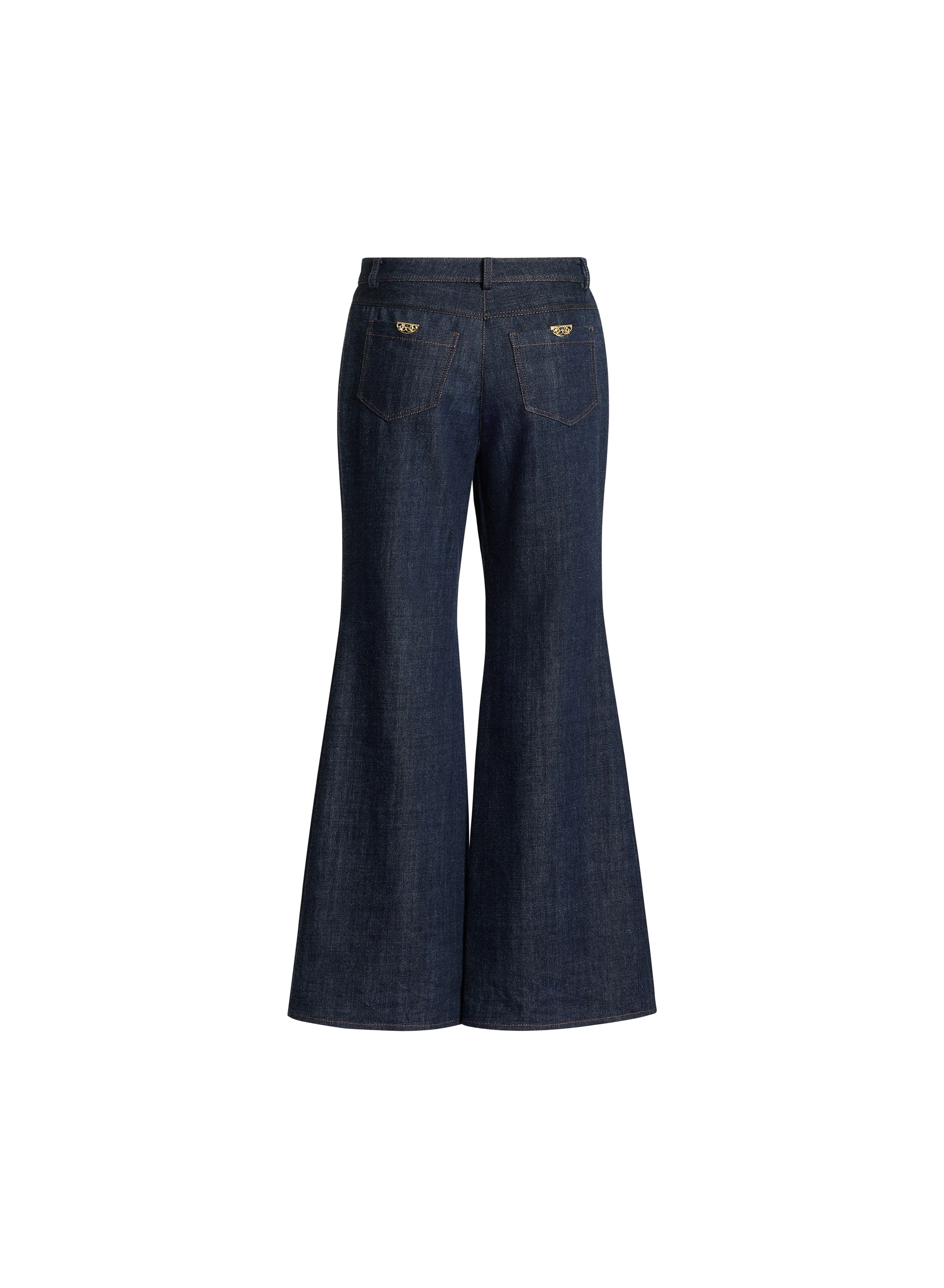 Flared Denim Pants sold by Elie Saab product image thumbnail 5