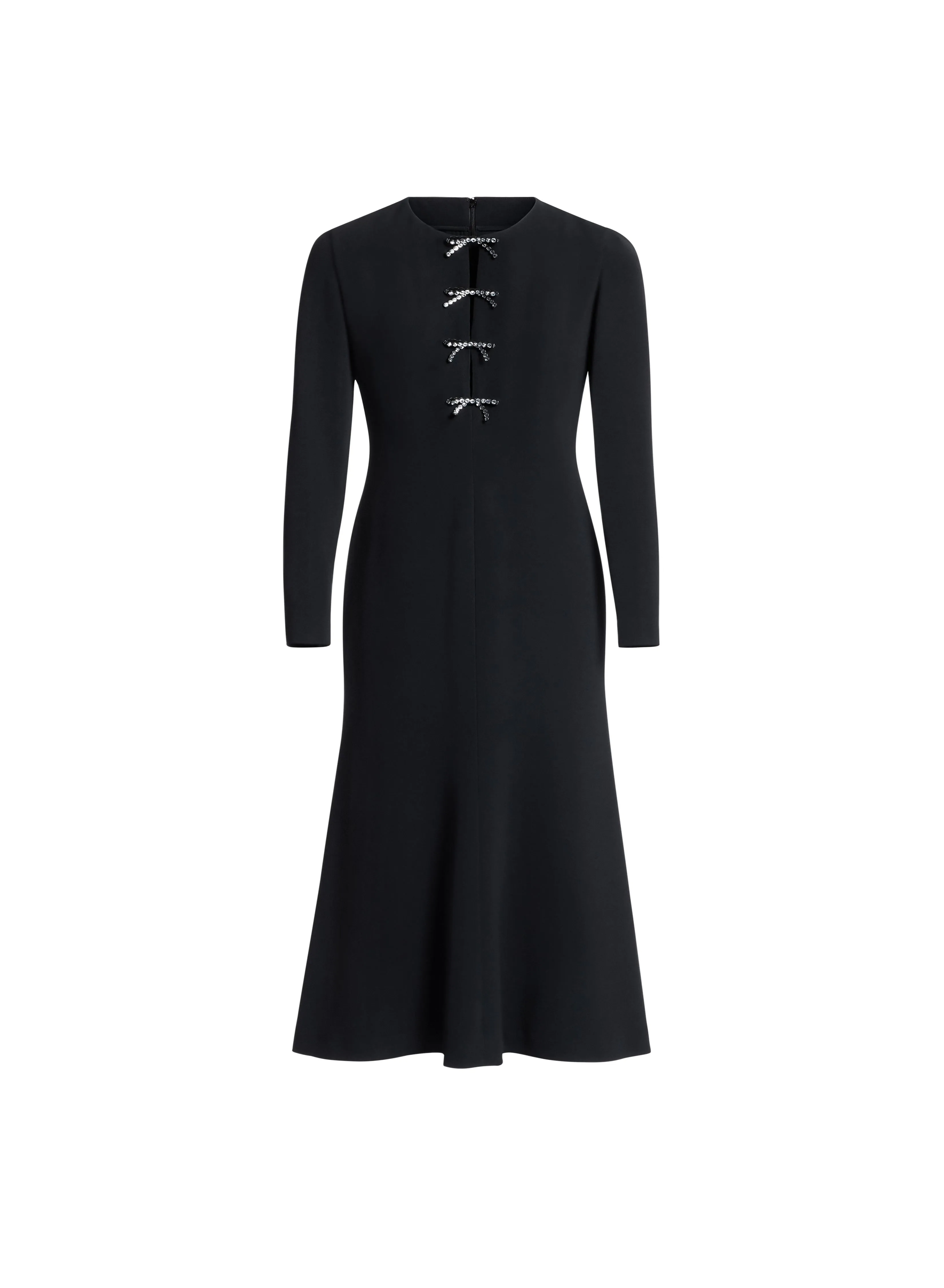 Crystal Bow Midi Dress sold by Elie Saab product image thumbnail 4