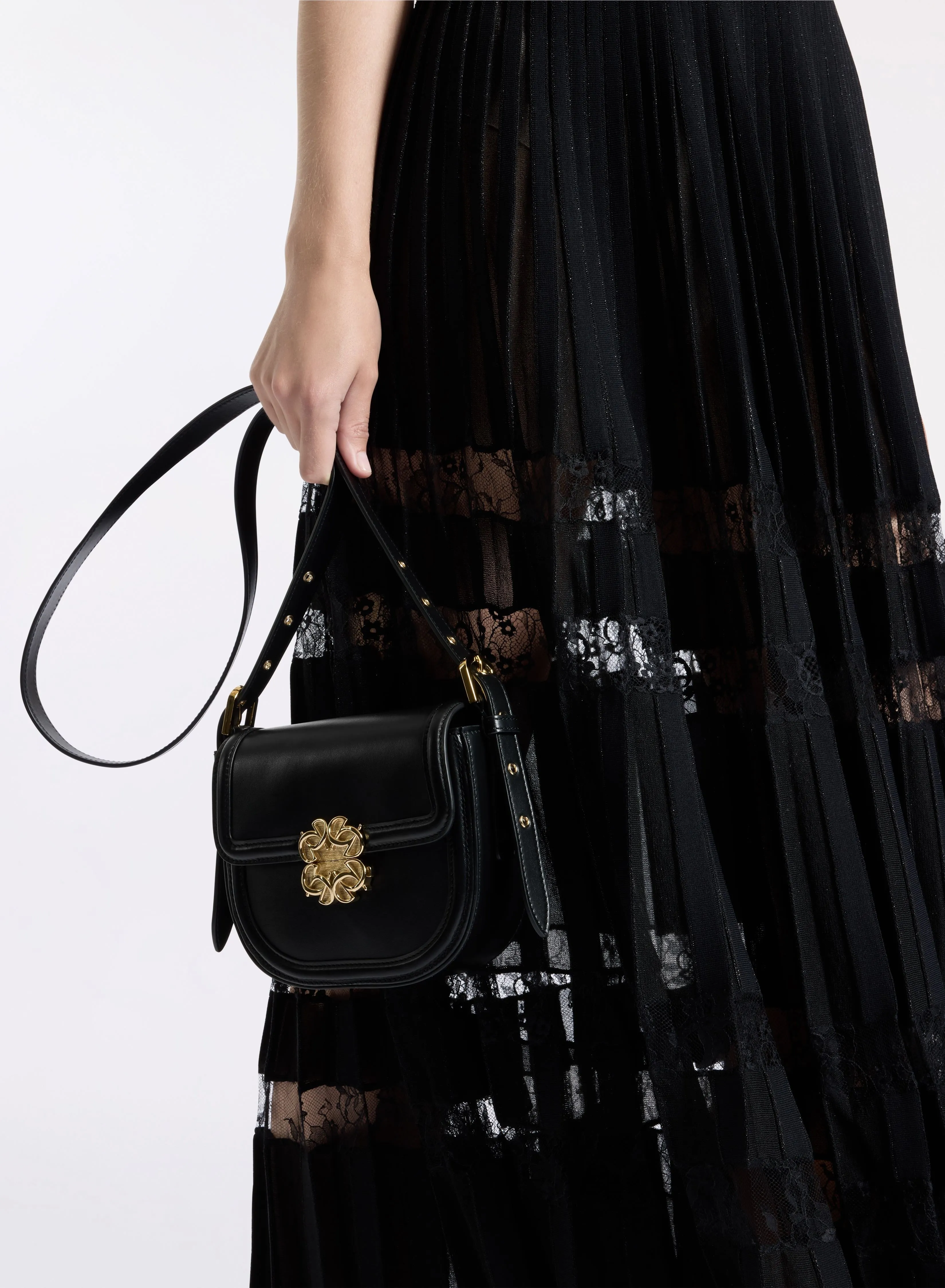 Knit Dress With Lace Inserts sold by Elie Saab product image thumbnail 3