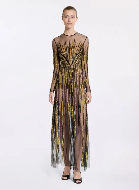 Bead Embroidered Dress sold by Elie Saab