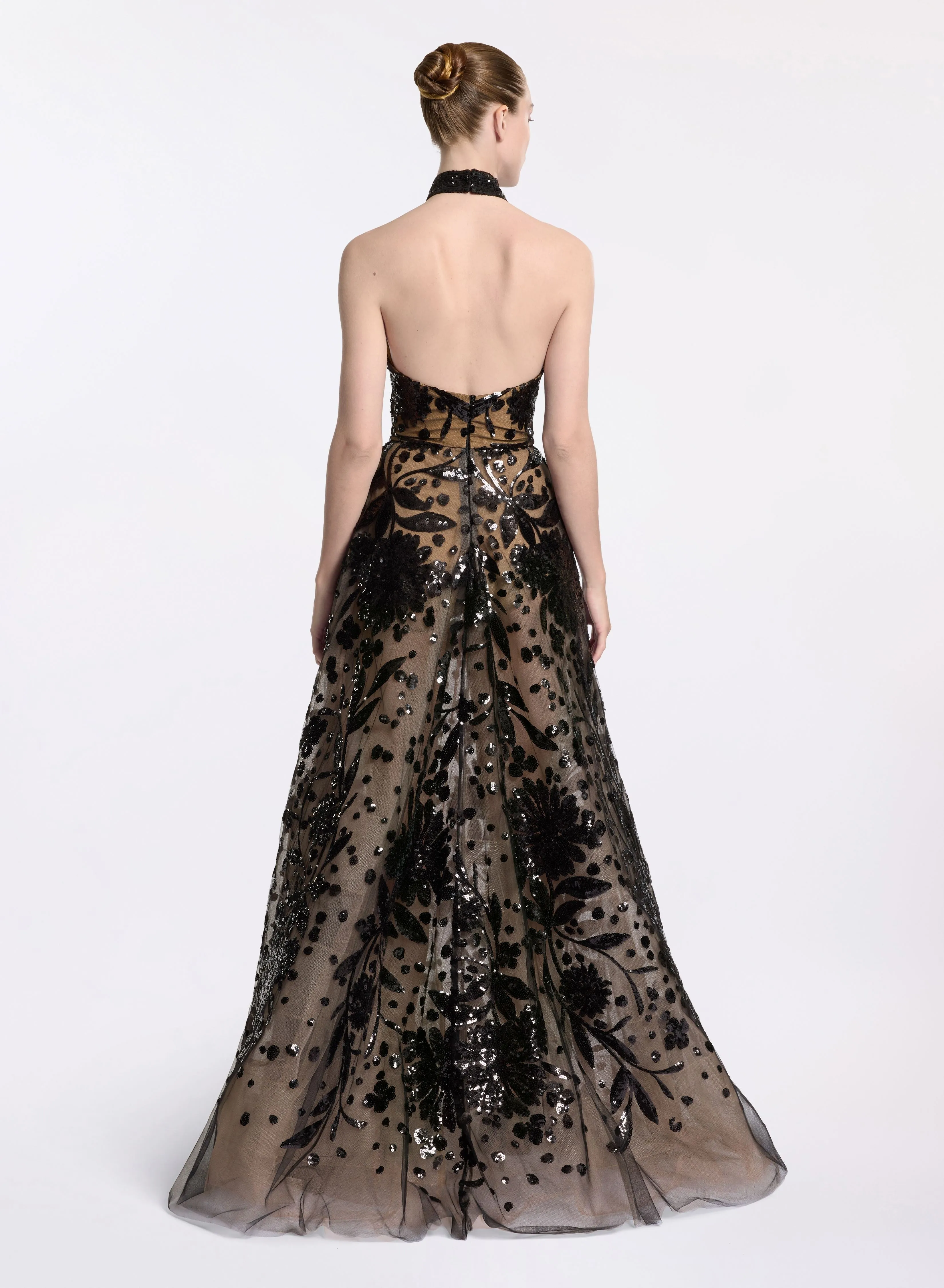 Embroidered Halter Gown sold by Elie Saab product image thumbnail 2