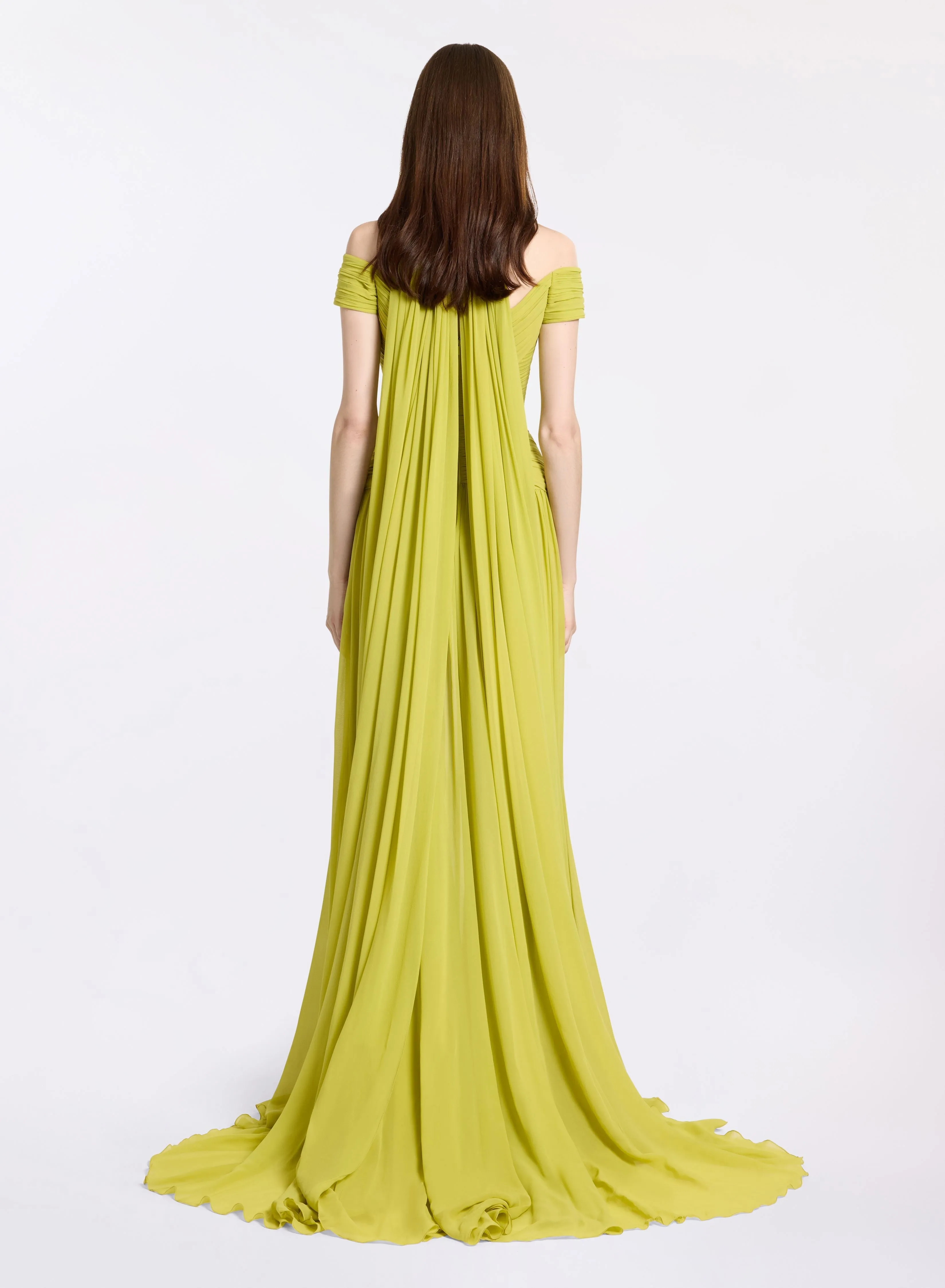 Mela Verde Silk Dress sold by Elie Saab product image thumbnail 2