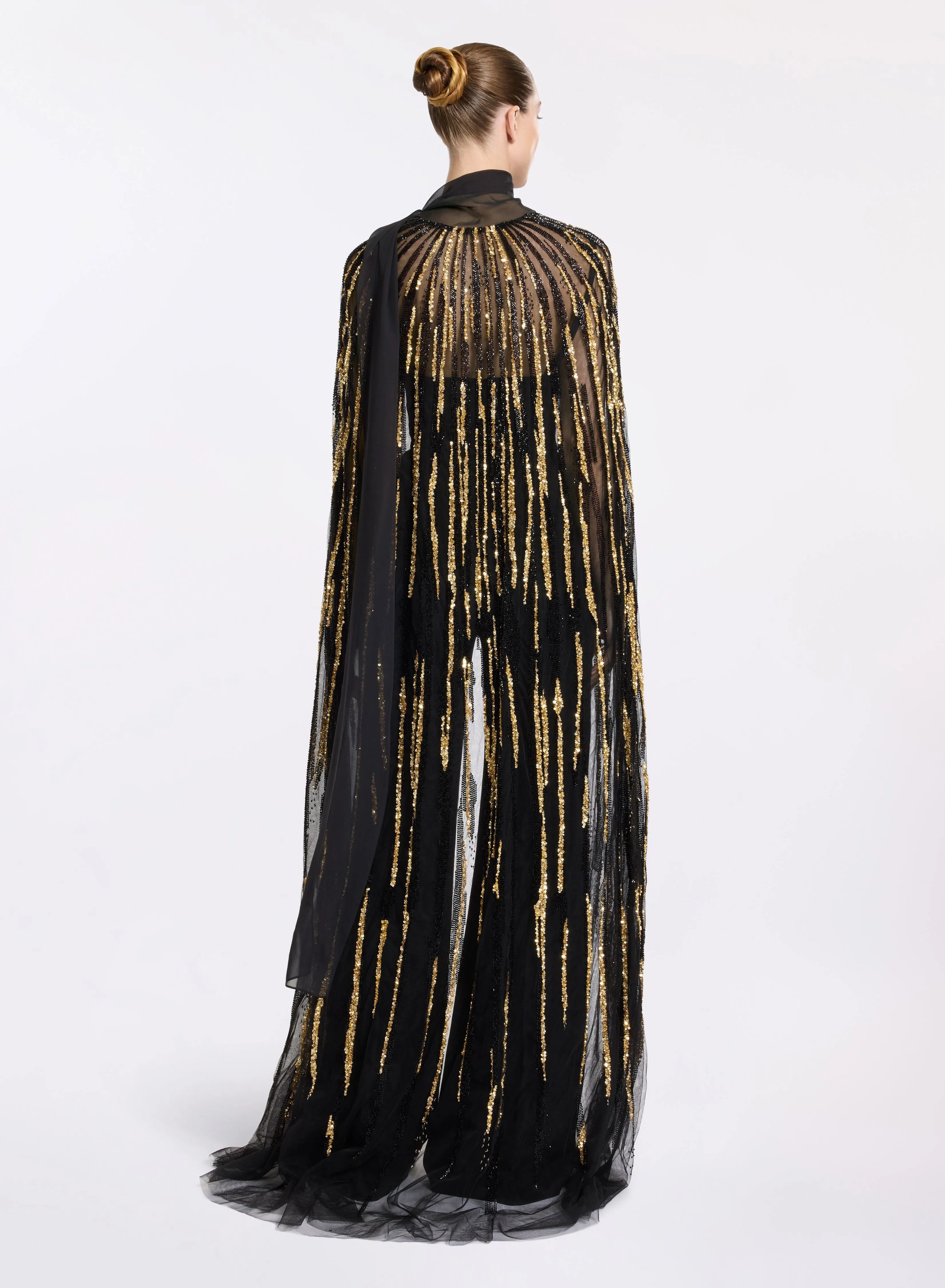 Bead Embroidered Cape sold by Elie Saab product image thumbnail 2