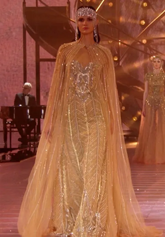 Look 50 made by Elie Saab