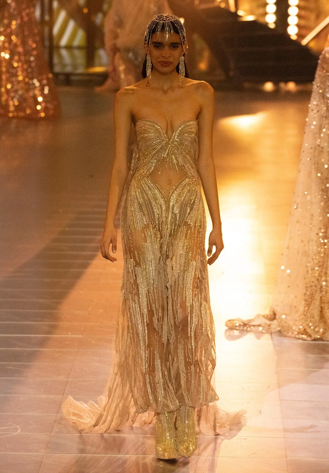 Look 45 sold by Elie Saab