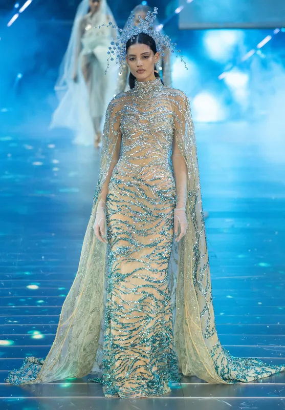 Look 35 made by Elie Saab
