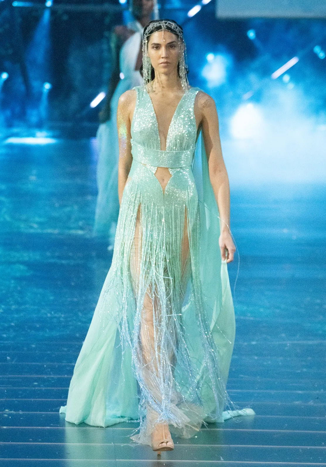 Look 32 sold by Elie Saab
