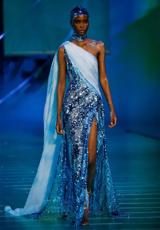 Look 30 made by Elie Saab