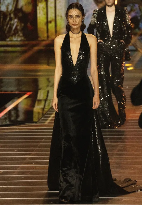 Look 10 sold by Elie Saab