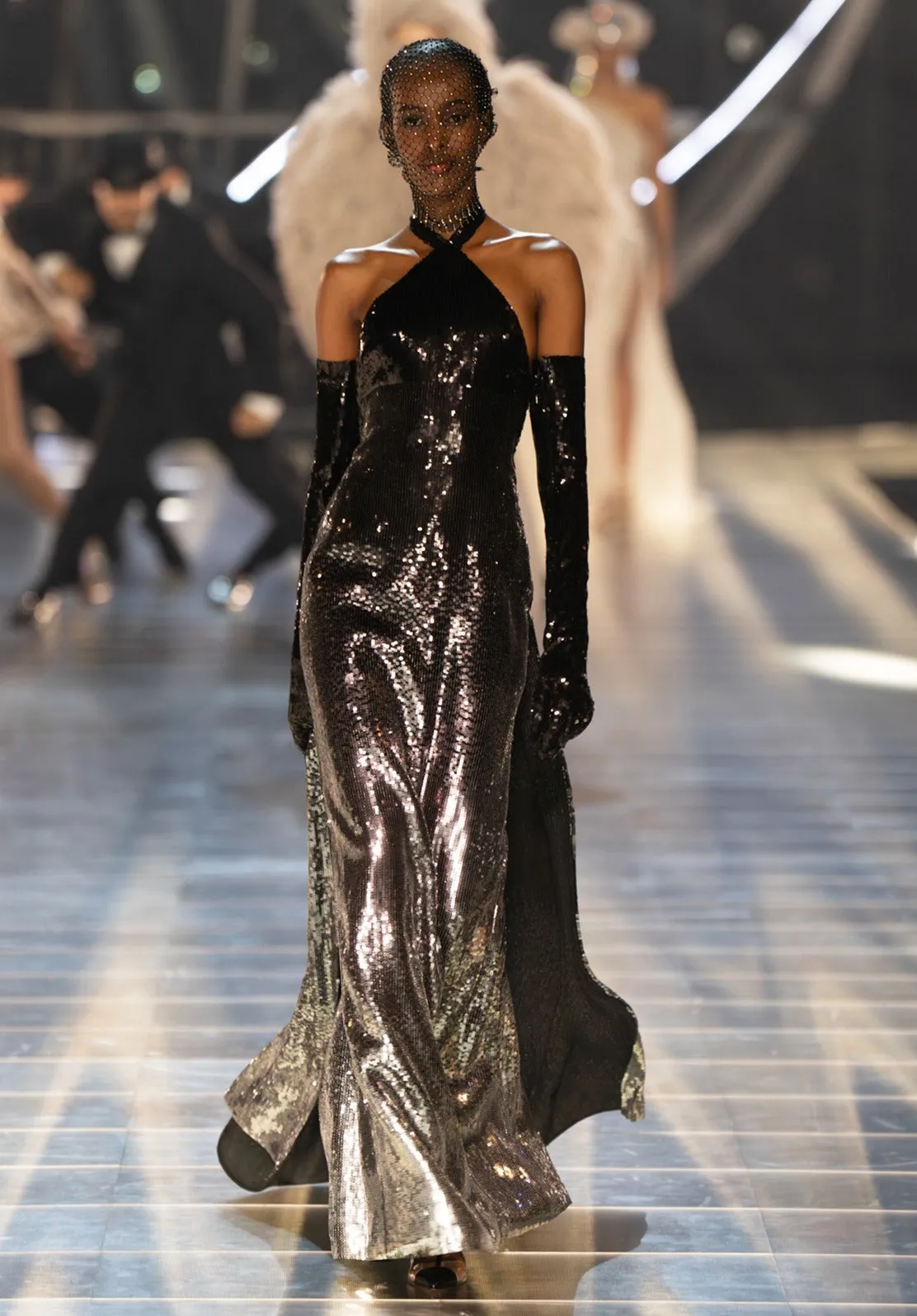 Look 2 sold by Elie Saab