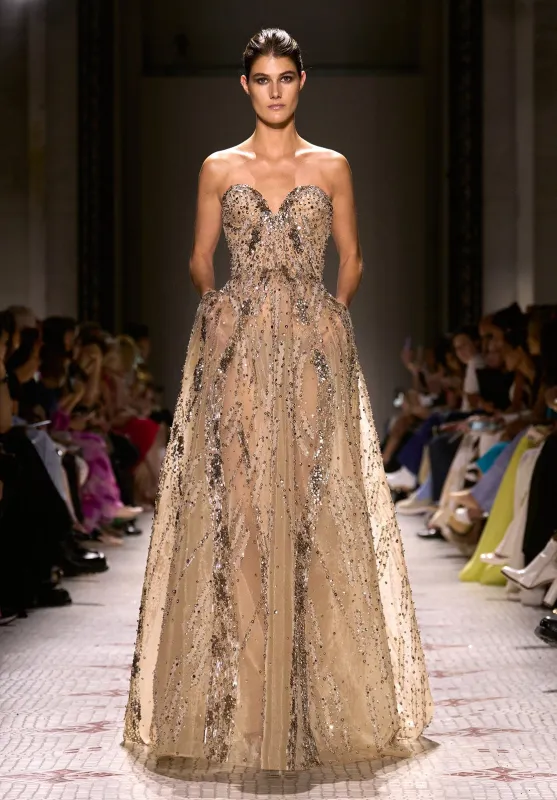 Look 61 sold by Elie Saab