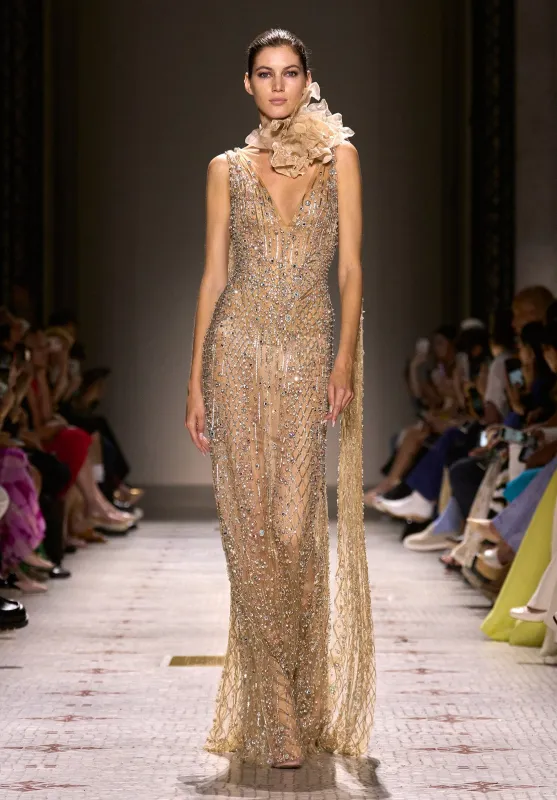 Look 56 sold by Elie Saab